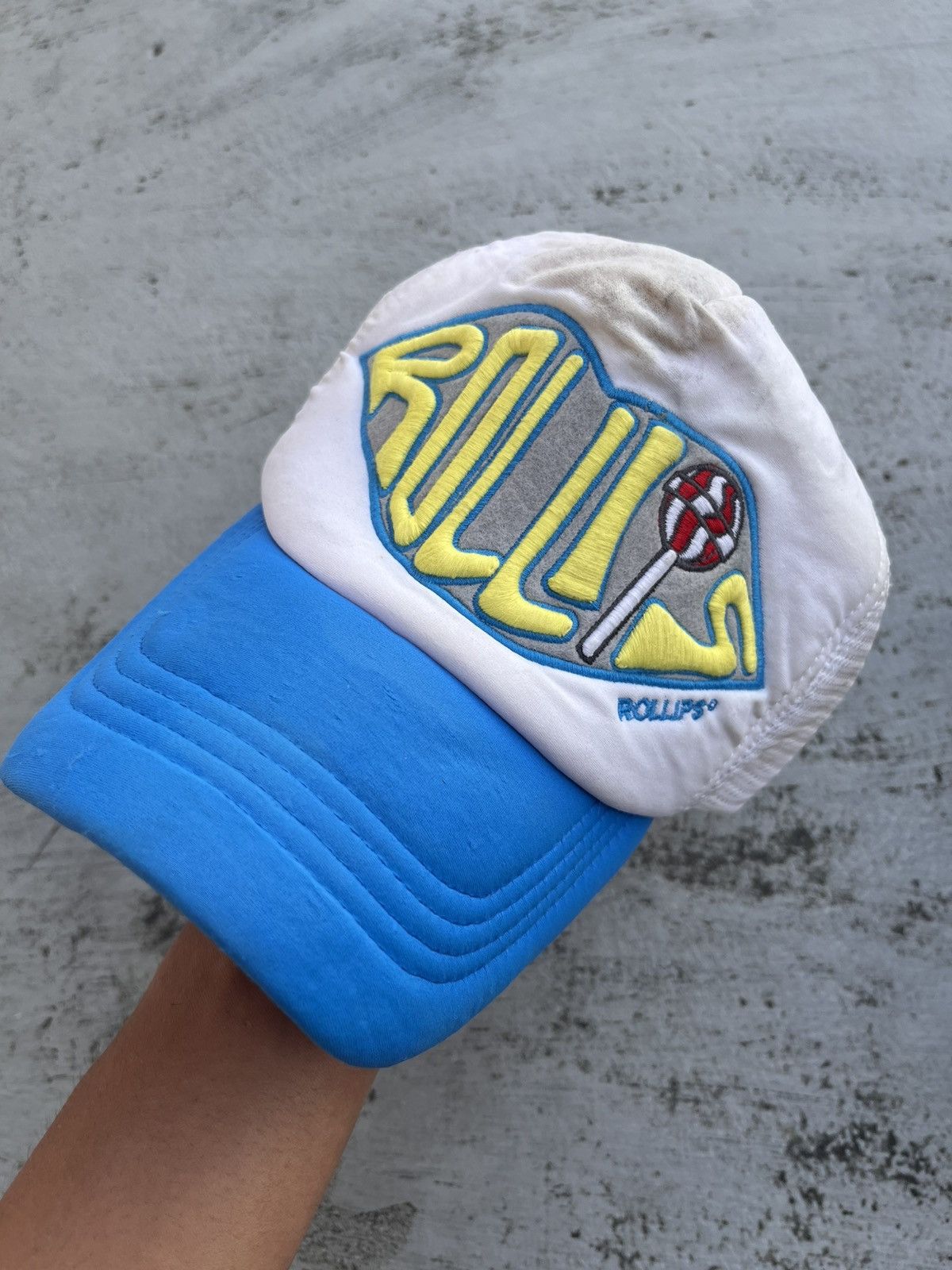 Hysteric Glamour JAPANESE DISTRESSED Y2K ROLLIS DESTROY TRUCKER HAT Size ONE SIZE - 3 Thumbnail