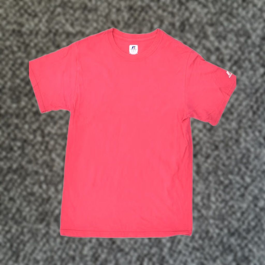 Russell Athletic RUSSELL ATHLETIC Womens T-Shirt Small Pink Cotton Size S / US 4 / IT 40 - 1 Thumbnail