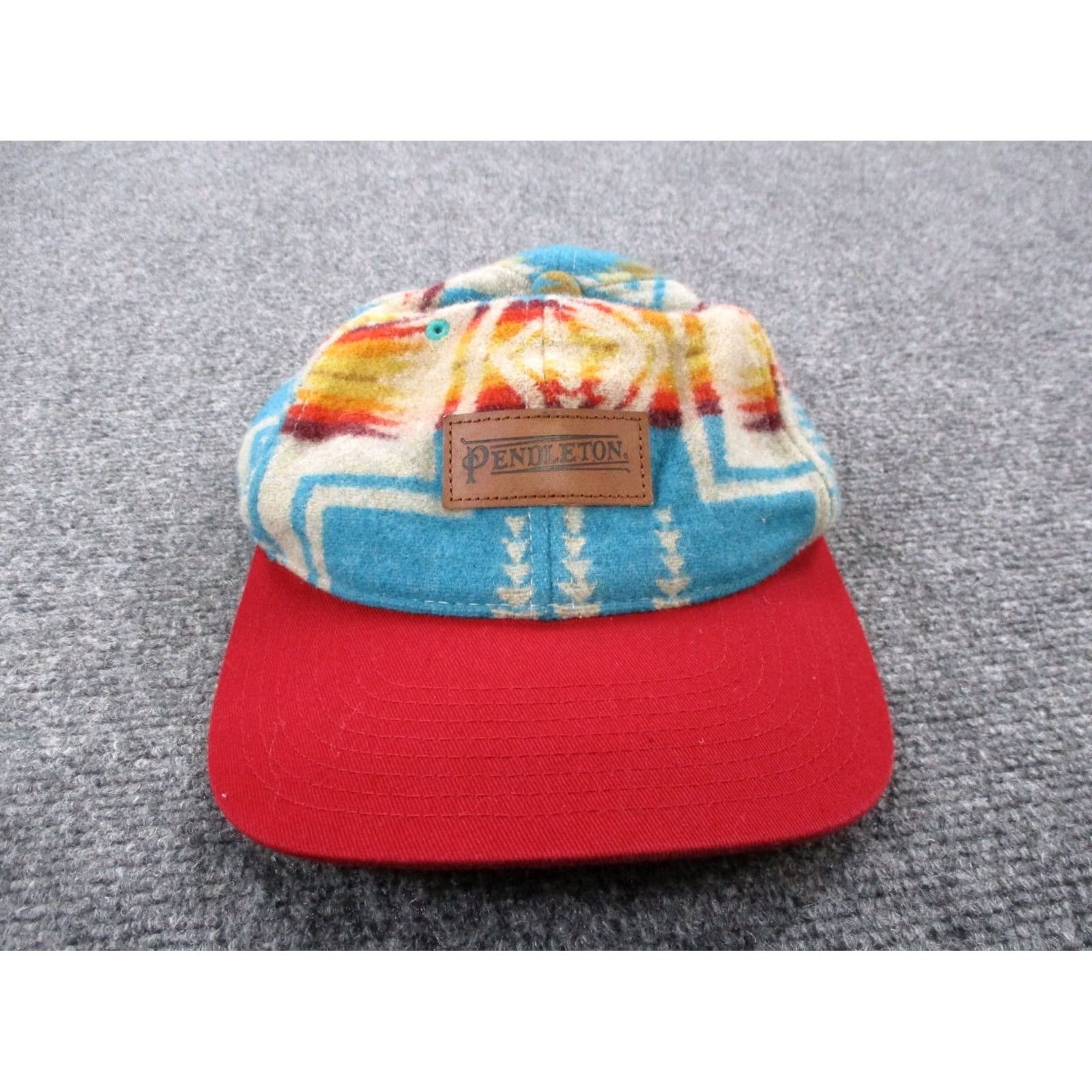 Pendleton Pendleton Hat Mens Wool Southwestern Aztec Tribal Cap Yupoong Strapback USA Made Size ONE SIZE - 2 Thumbnail