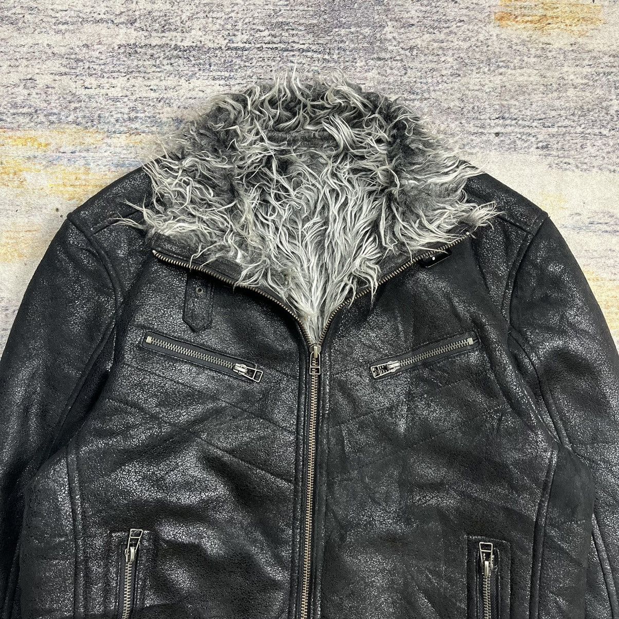 Semantic Design full fur interior rider jacket vkei style