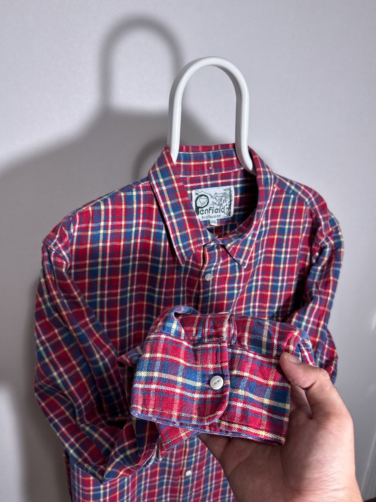Penfield Penfield Trailwear Cotton Checked Flannel Shirt Button Up Size US XXL / EU 58 / 5 - 5 Thumbnail