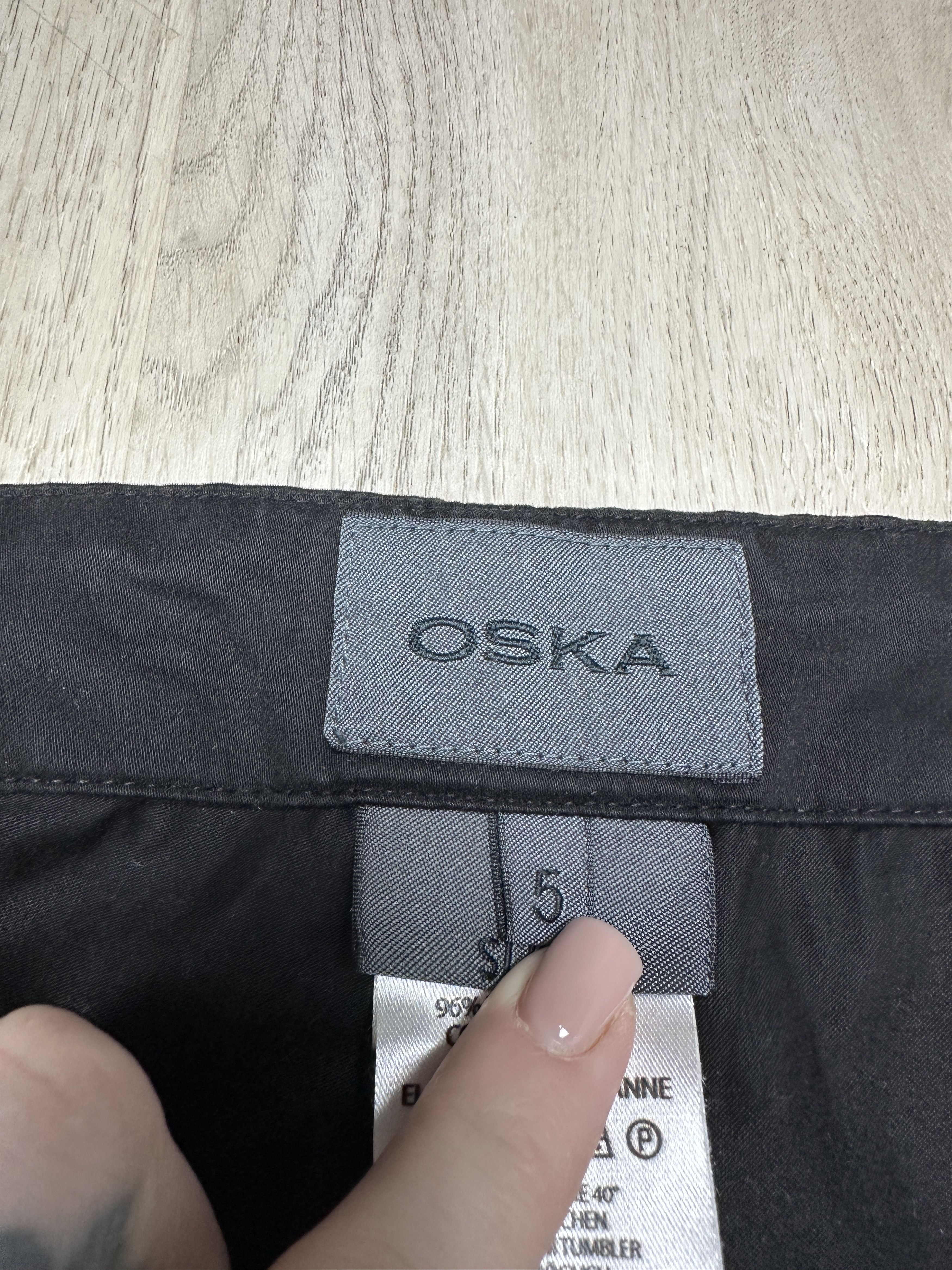 Japanese Brand Oska Mens Classic Pants Size US 38 / EU 54 - 3 Thumbnail