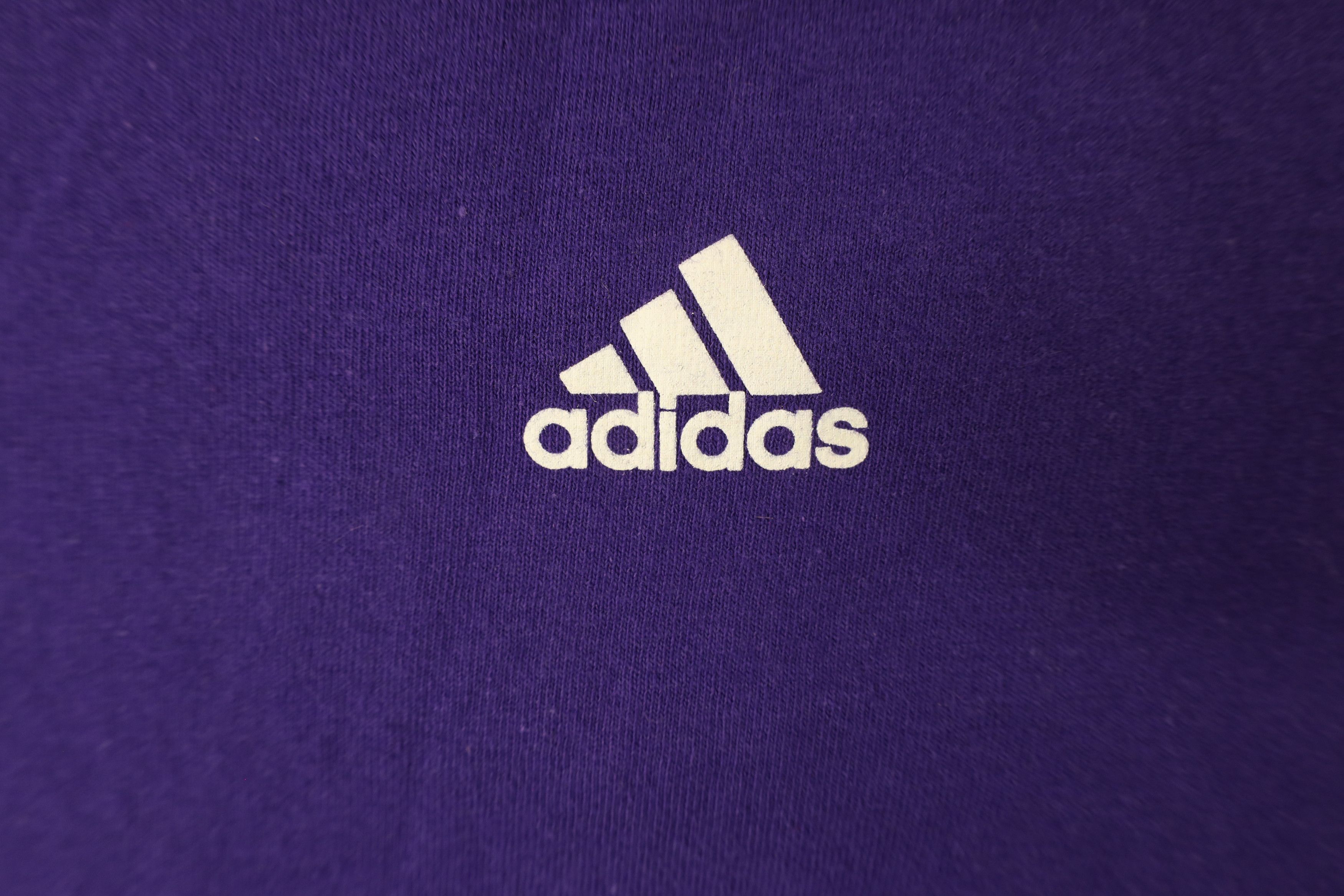 Adidas × Vintage Vintage Adidas Los Angeles Lakers Basketball T-Shirt Size US XXL / EU 58 / 5 - 5 Thumbnail