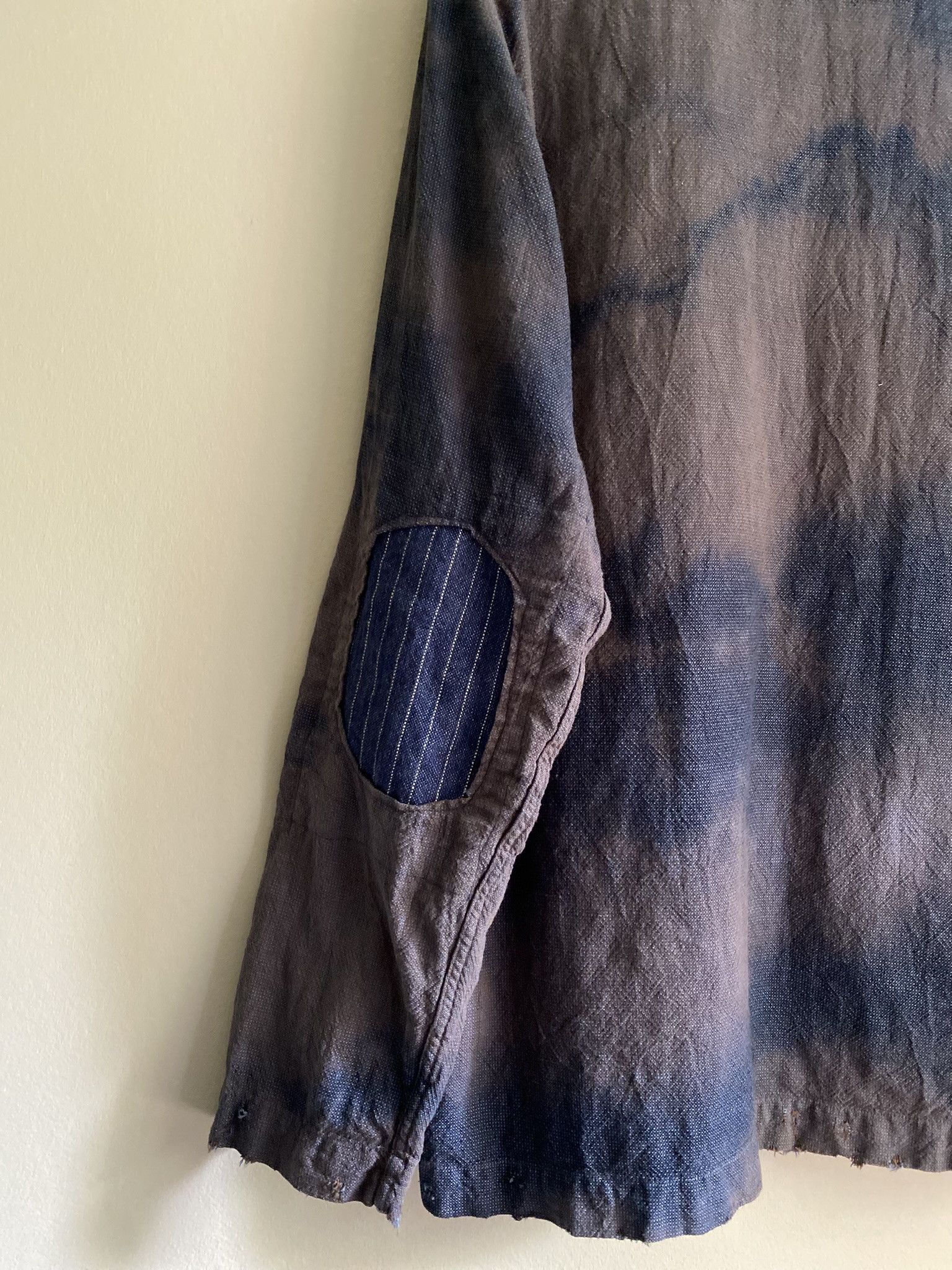 Universal Works Pincheck Dirty Mud-Indigo - Chore Jacket Size US M / EU 48-50 / 2 - 6 Thumbnail