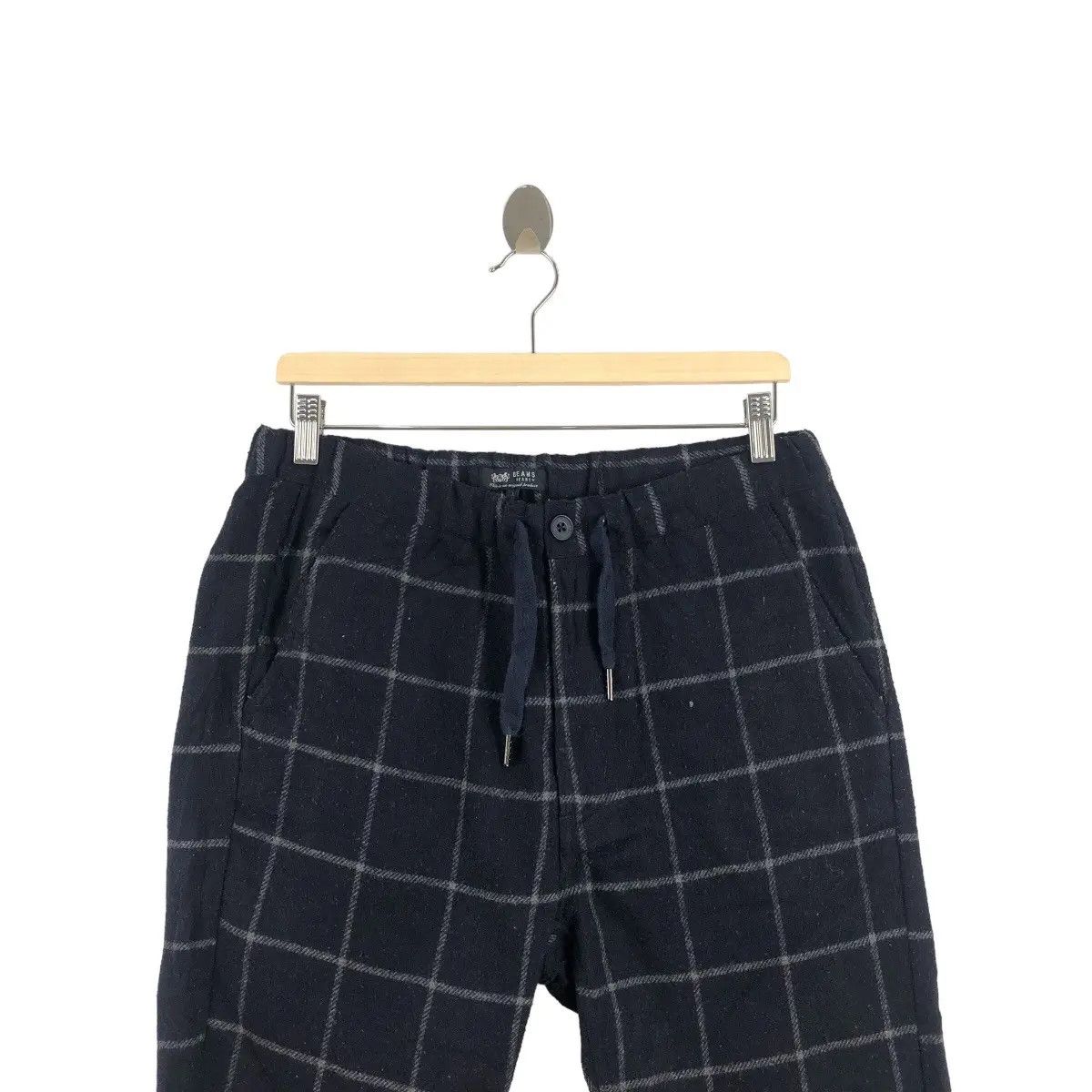 Beams Plus Vintage BEAMS HEART JAPAN Tartan Plaids Checks Pant Trouser Size 32" / US 10 / IT 46 - 9 Thumbnail