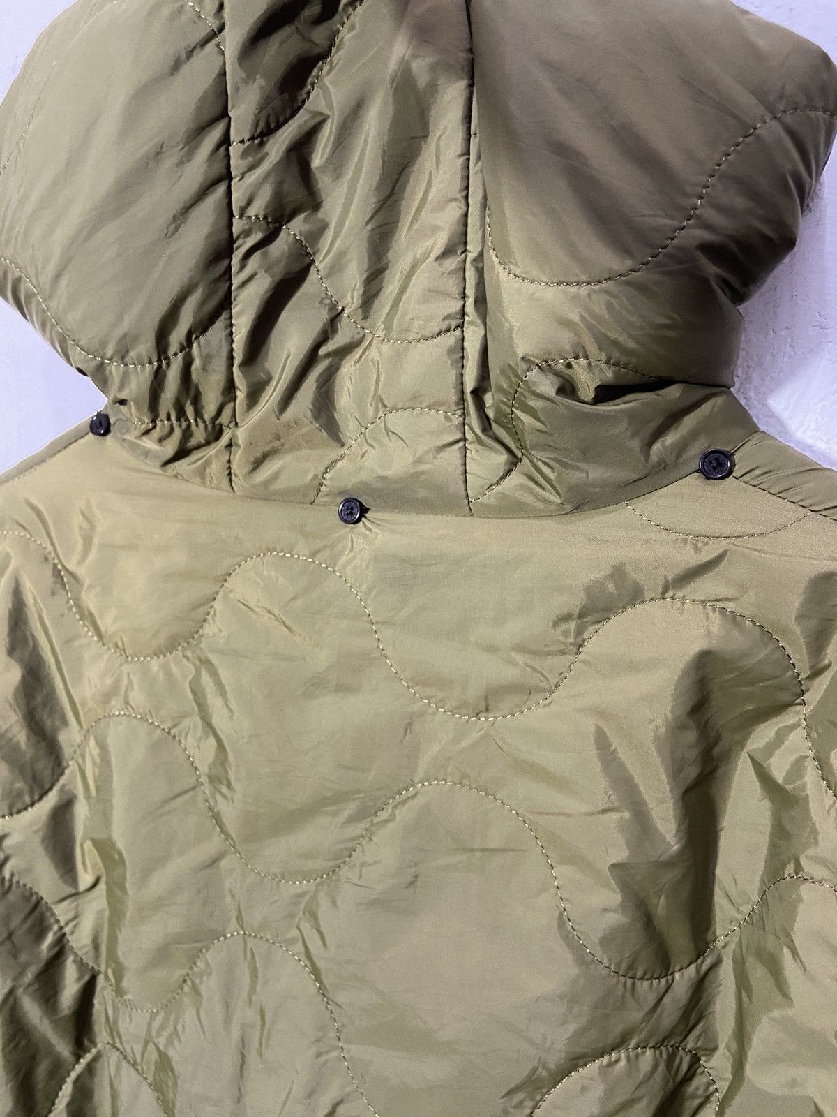 Zadig & Voltaire Zadig & Voltaire Green Fur Down Jacket Nylon Size US M / EU 48-50 / 2 - 17 Thumbnail