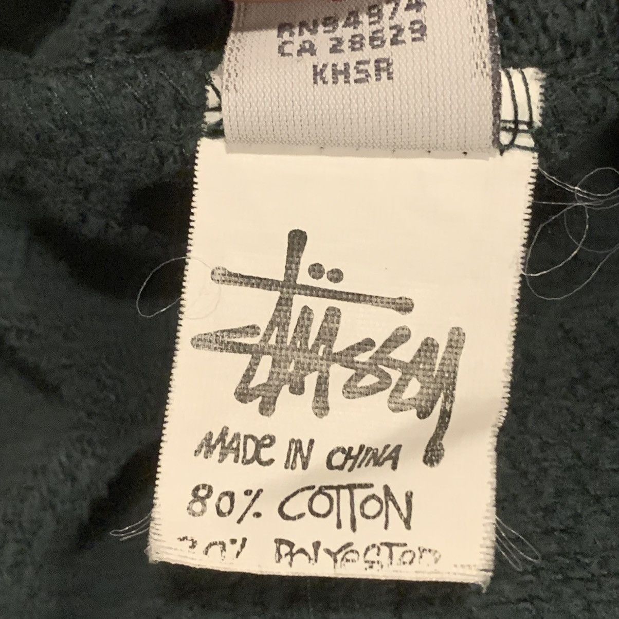Stussy VINTAGE LATE 2000s STUSSY ALL OVER PRINT TOUR HOODIE Size US XL / EU 56 / 4 - 7 Thumbnail