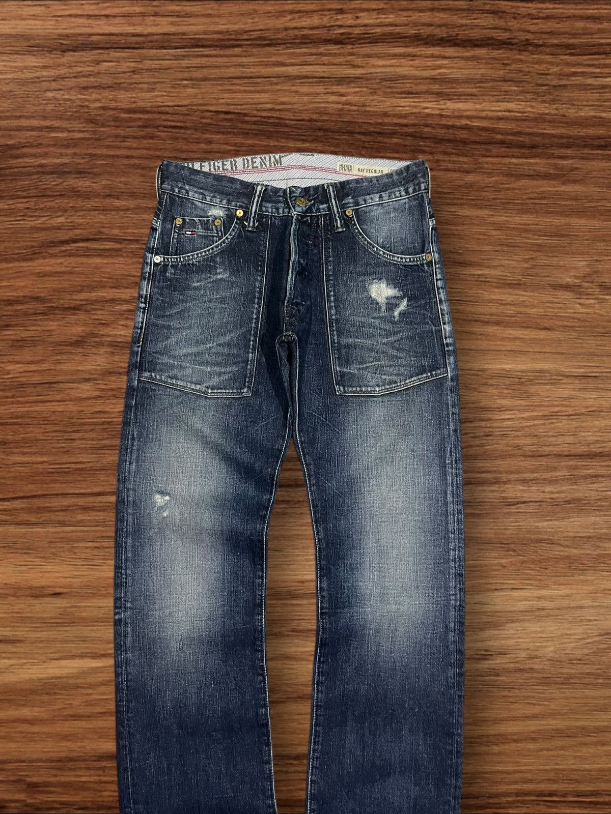 Tommy Hilfiger Vintage Tommy Hilfiger Denim NYC Slow Baker Button Fly Jeans Size US 30 / EU 46 - 3 Thumbnail