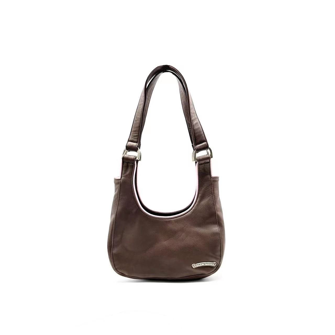 Chrome Hearts Chrome Hearts Pink & Brown Shoulder Strap Hobo Underarm Bag Size ONE SIZE - 1 Thumbnail