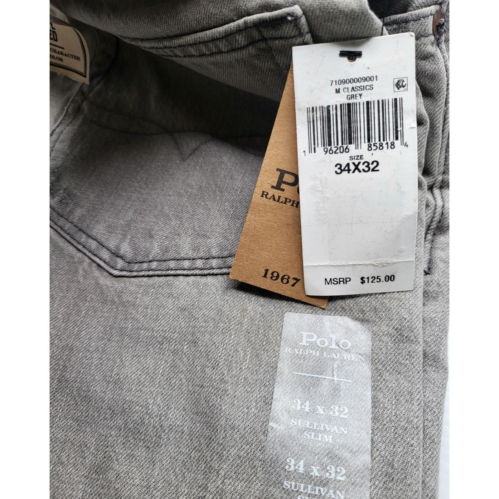 Polo Ralph Lauren NWT Polo Ralph Lauren Brennan Repaired Sullivan Slim Jeans Size US 34 / EU 50 - 4 Thumbnail