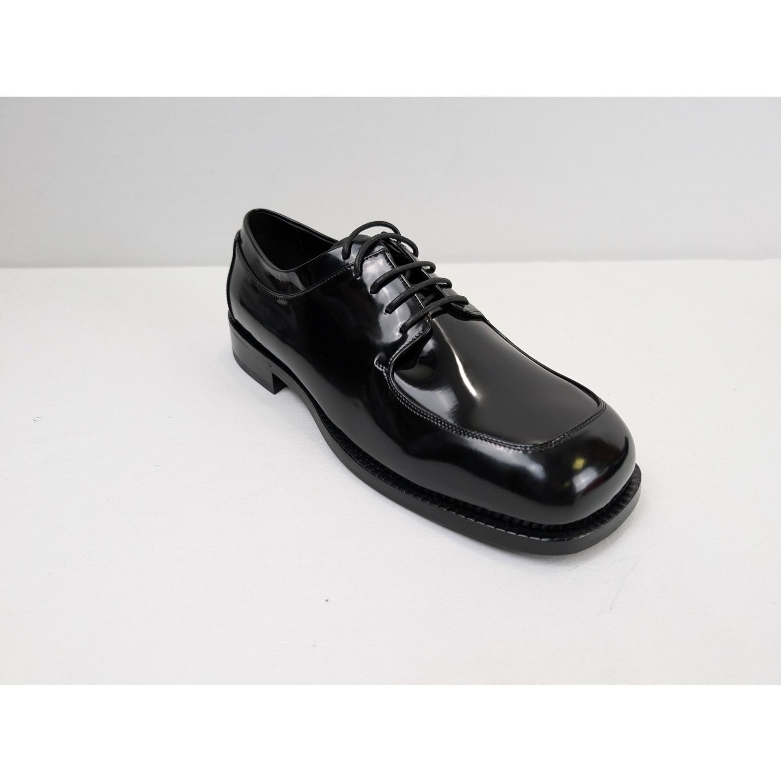 Salvatore Ferragamo o1rshd1 Nero Skin Dinamic Leather Shoe Boots in Noir Size US 10 / EU 43 - 3 Thumbnail