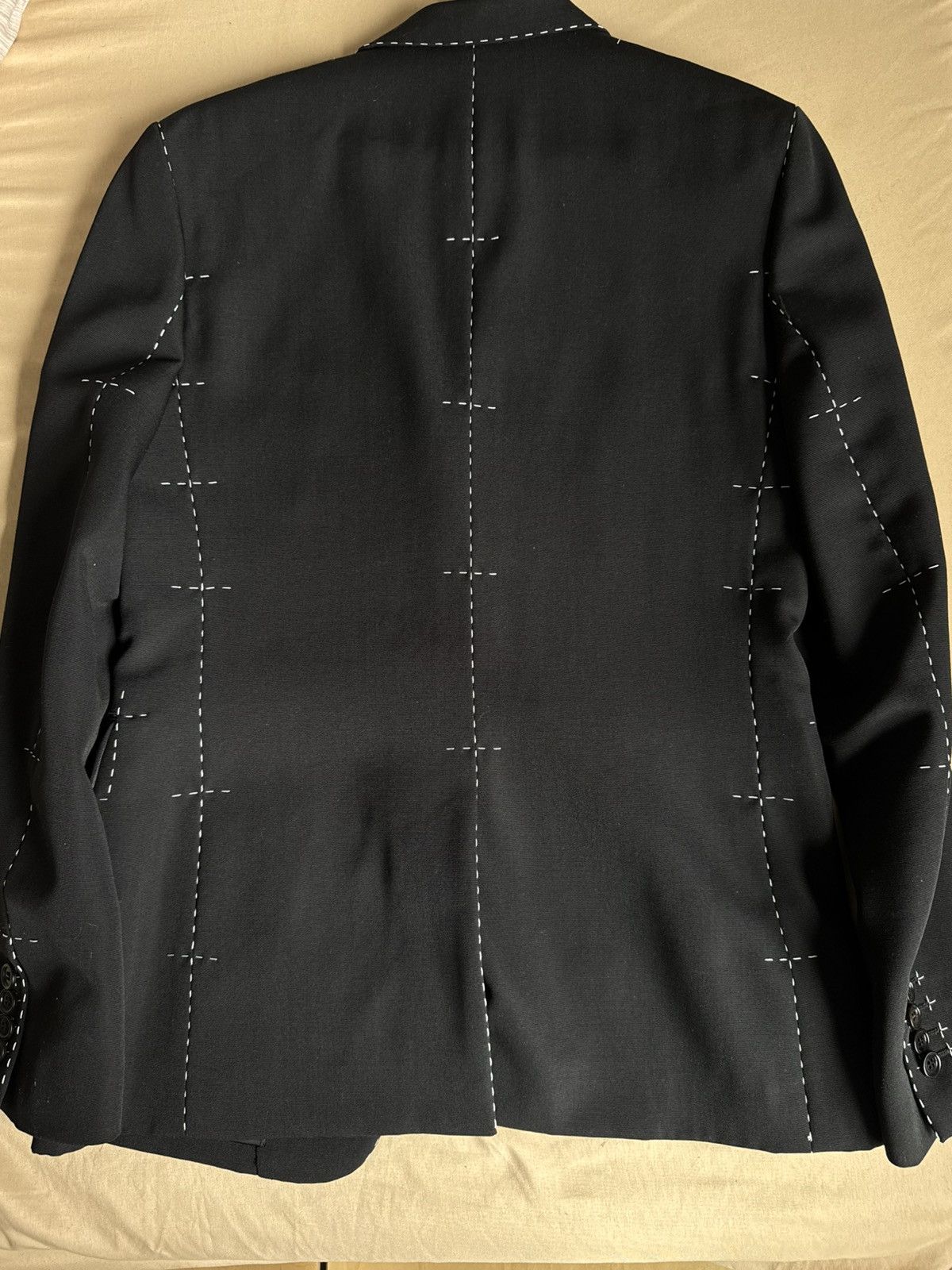 Dior Dior blazer with white exposed stitching Size 48R - 4 Thumbnail