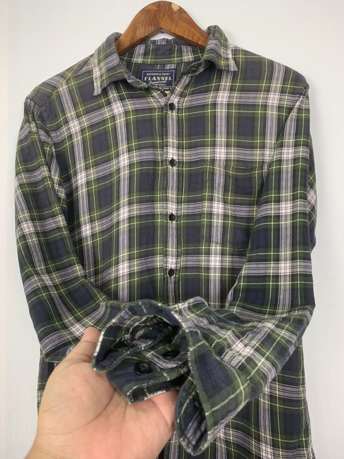 Flannel × Uniqlo Authentic Shirt Flannel Size US M / EU 48-50 / 2 - 8 Thumbnail