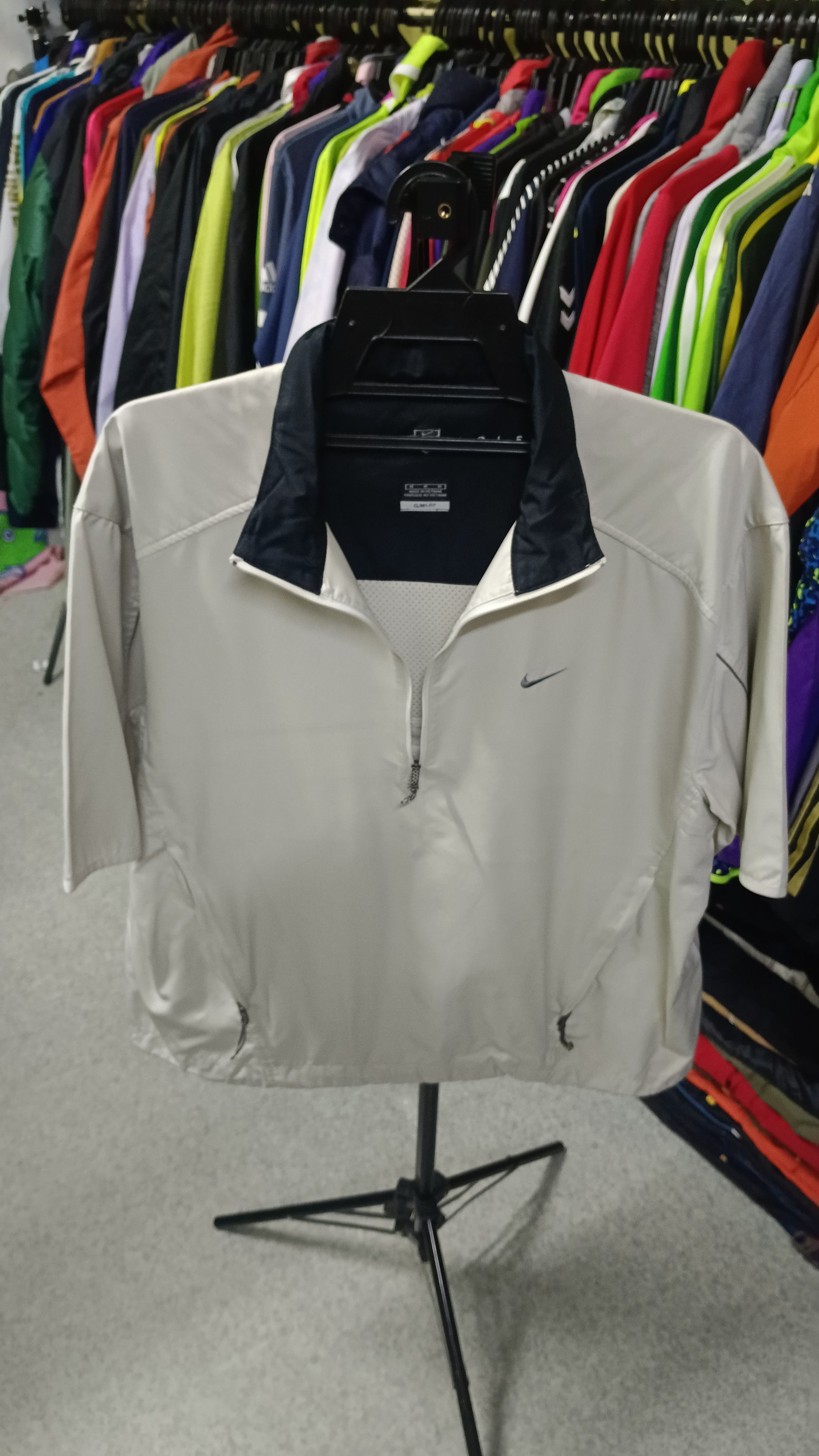 Rare Vintage Nike Golf Short Sleeve Windbreaker