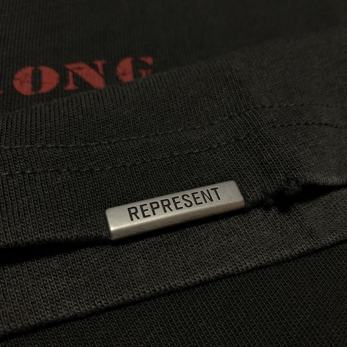 Represent Clo. Represent XS Only The Strong Survive Vintage Black Tee Shark Size US XS / EU 42 / 0 - 4 Thumbnail