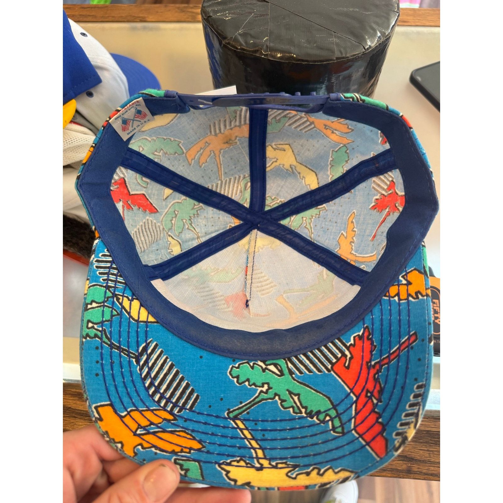 Other 80s/90s Miller Lite Beer Colorful Trees Snap Back Size ONE SIZE - 5 Thumbnail