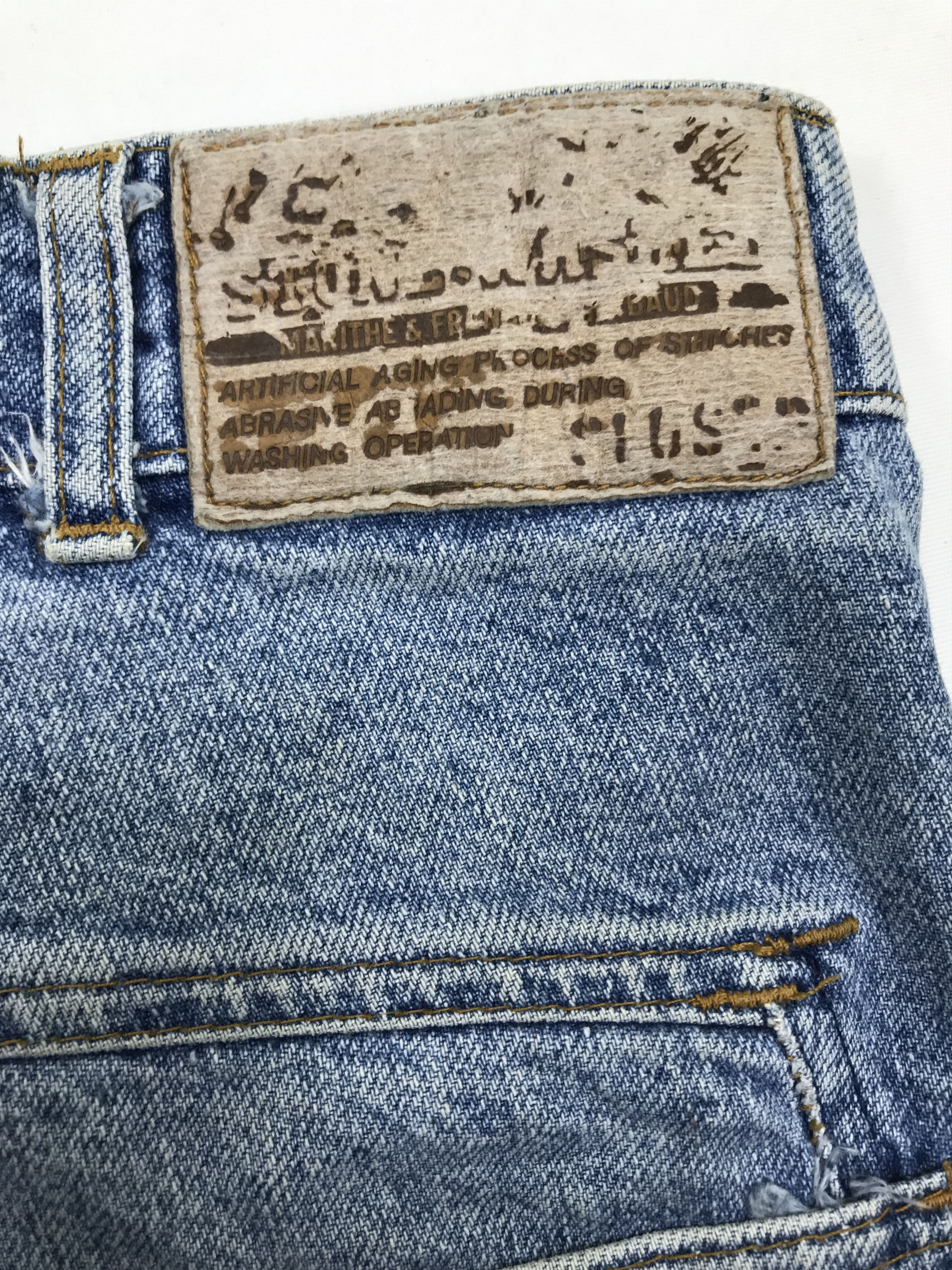 Marithe + Francois Girbaud Vintage Marithe Francois Girbaud Blue Wash Jeans Size US 30 / EU 46 - 14 Thumbnail