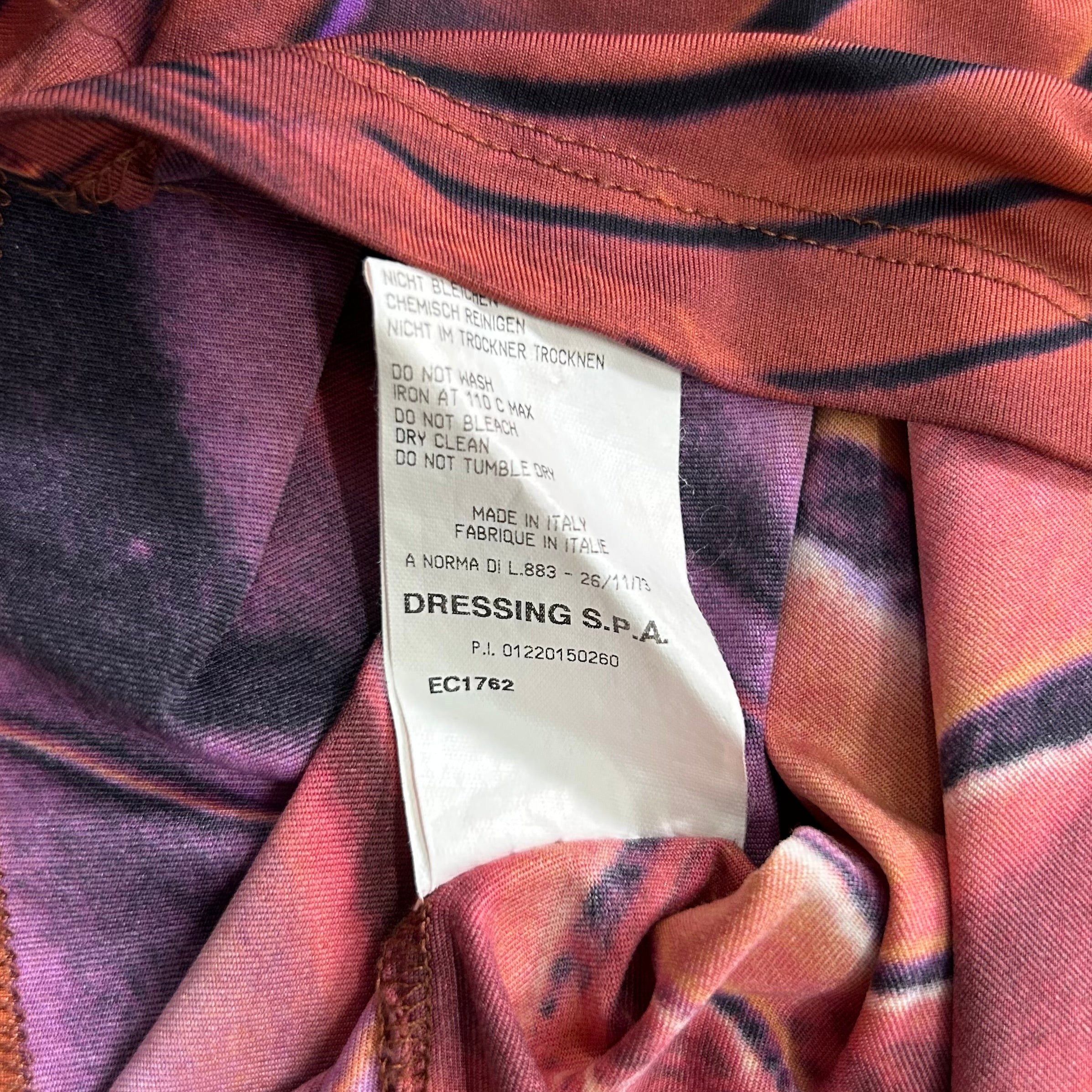 Roberto Cavalli Roberto Cavalli Class 2000s Psychedelic Print Longsleeve Size US S / EU 44-46 / 1 - 6 Thumbnail