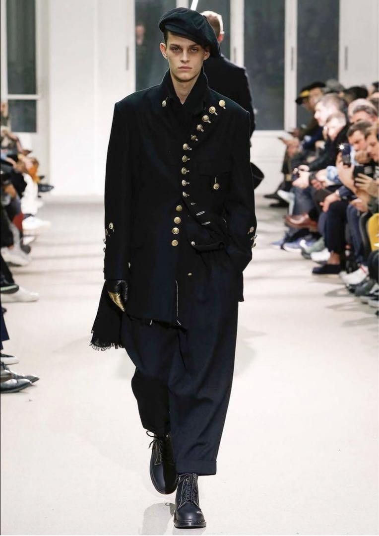 Yohji Yamamoto yohji yamamoto pour homme 19-20AW front gathered pants |  Grailed