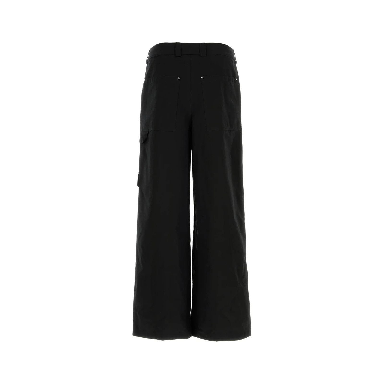 Alexander McQueen ALEXANDER MCQUEEN Black Cotton Cargo Pants New & Authentic ( Size US 32 / EU 48 - 2 Thumbnail