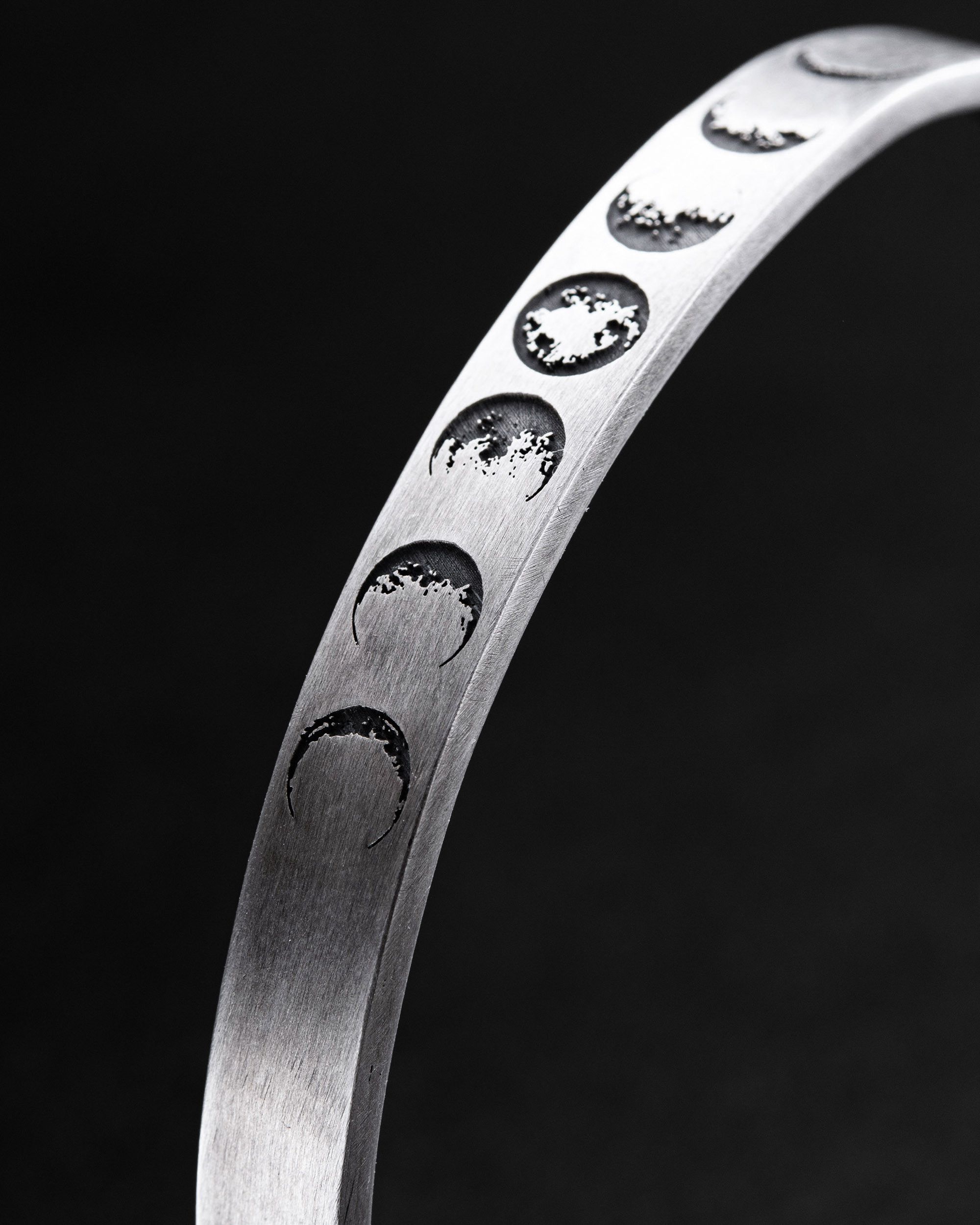 Jewelry × Other Silver bangle MOON PHASE Size ONE SIZE - 3 Thumbnail