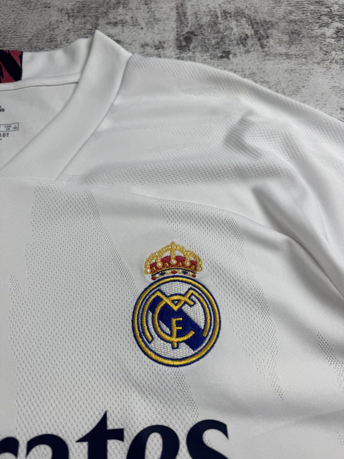 Adidas Real Madrid 2020/2021 Adidas Home White Kit La Liga Jersey Blockcore T Shirt Tee Size US L / EU 52-54 / 3 - 8 Thumbnail