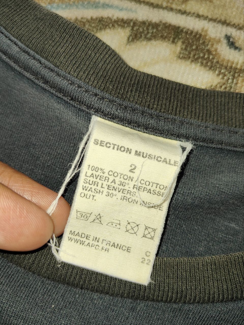 A.P.C. Vintage APC Faded T Size US M / EU 48-50 / 2 - 6 Thumbnail