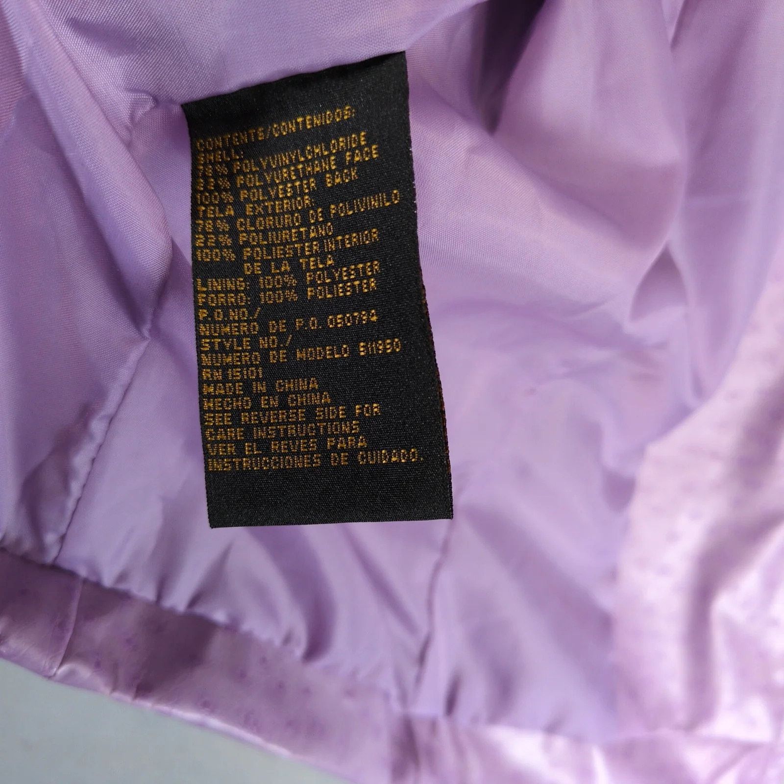 Other Static Purple Ostrich Embossed Faux Leather Coat Women's M Size M / US 6-8 / IT 42-44 - 8 Thumbnail