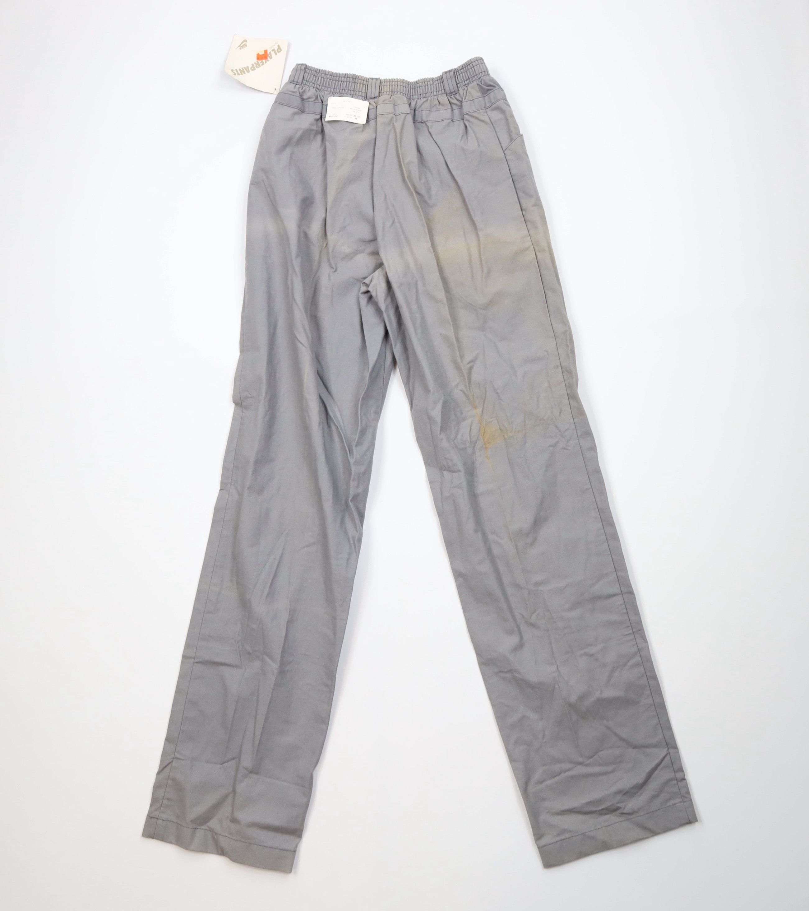 Nike Deadstock Vintage 80s Nike Basketball Pants Gray Cotton Size US 34 / EU 50 - 12 Thumbnail