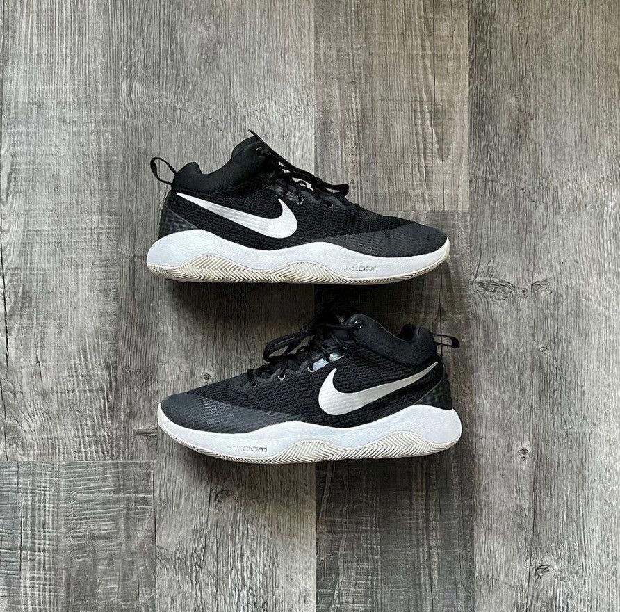 Nike NIKE • Zoom Rev TB "2016 Black/White" (12M) Size US 12 / EU 45 - 1 Thumbnail