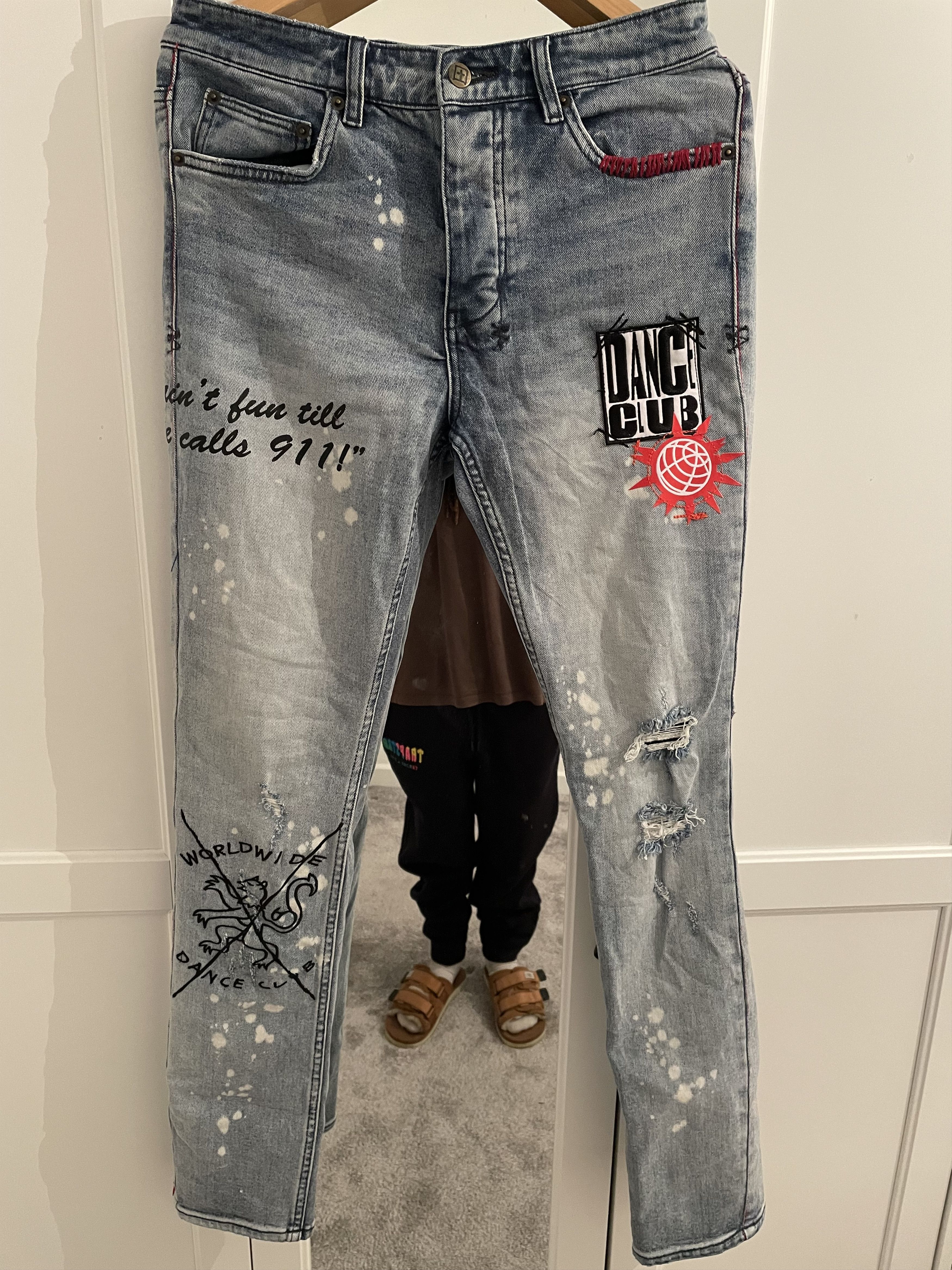 Ksubi Jeans Kustom Chitch Philly Blue
