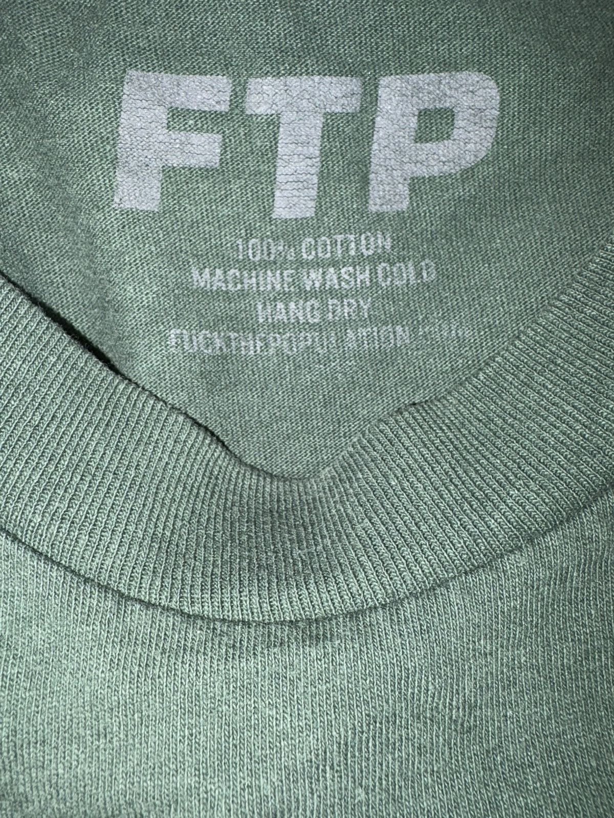Fuck The Population FTP Smoking Tee Size US L / EU 52-54 / 3 - 2 Thumbnail