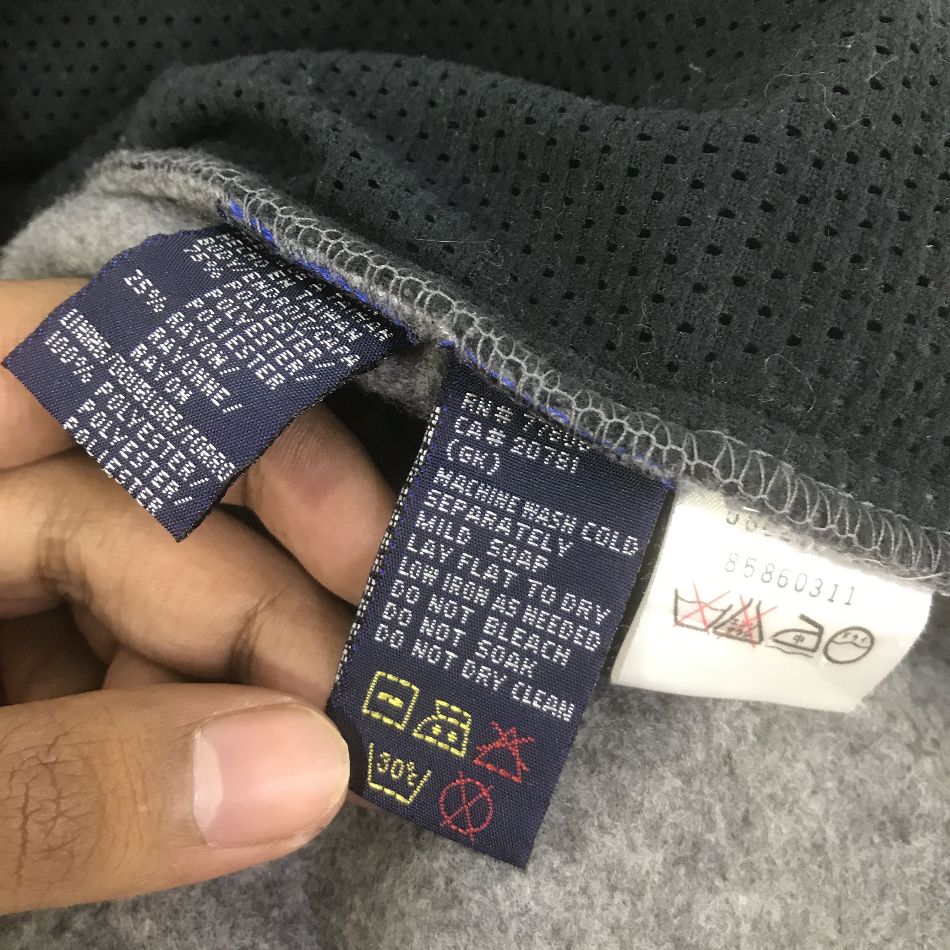 Tommy Hilfiger TOMMY HILFIGER FLEECE VEST K128B20 Size US L / EU 52-54 / 3 - 12 Thumbnail