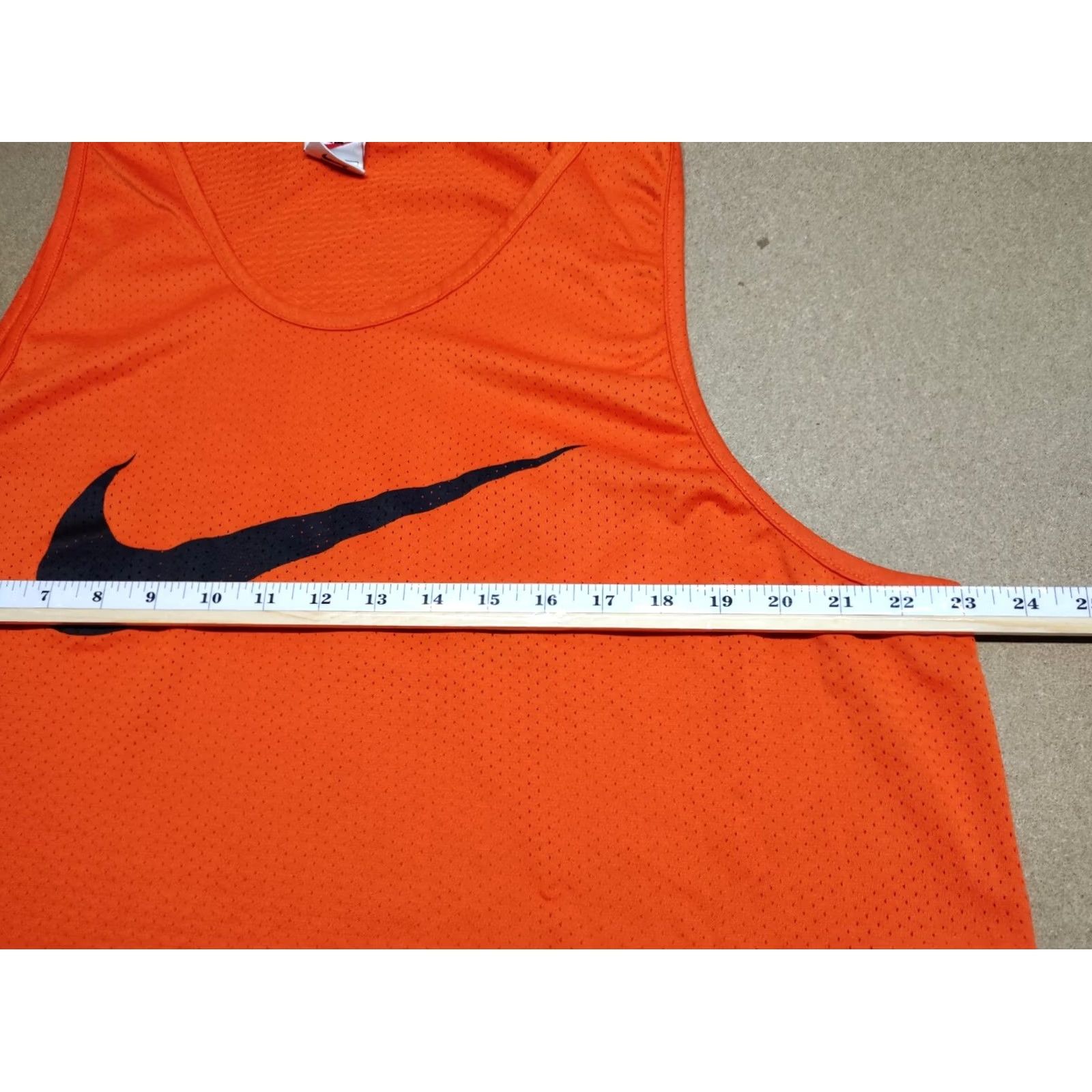 Nike Nike Tank Top Mens One Size Vintage 80s Neon Orange Sleveless Shirt Adults XS-XL? Size US M / EU 48-50 / 2 - 7 Thumbnail