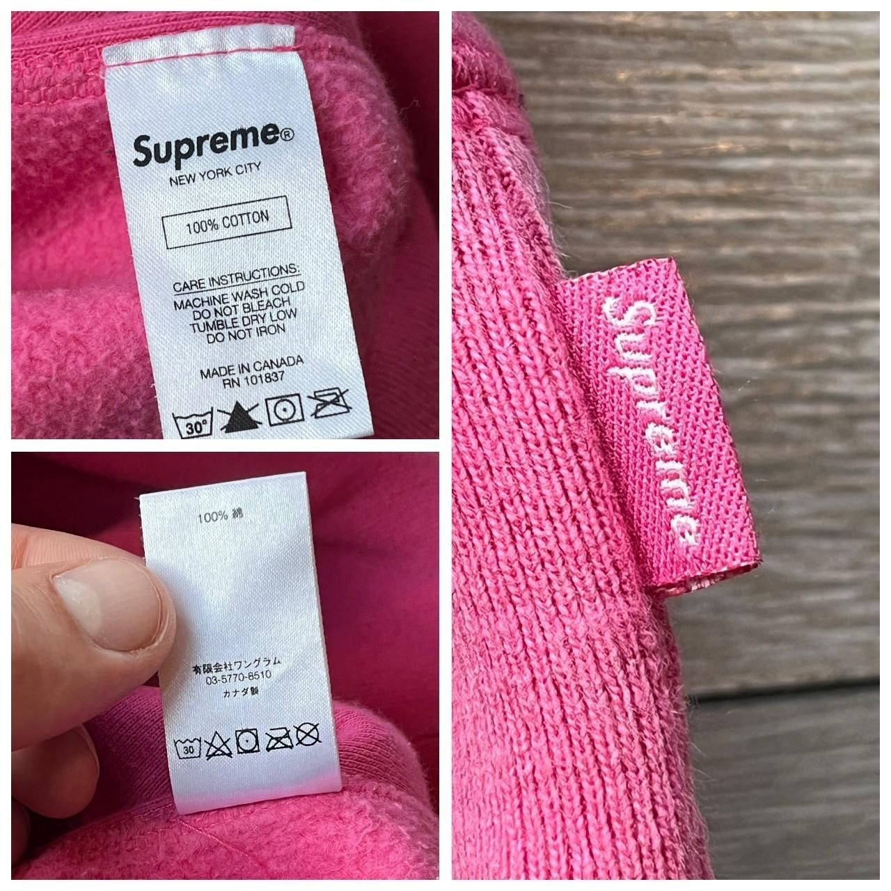 Supreme Supreme Box Logo Hooded Sweatshirt Magenta FW17 Size Large Size US L / EU 52-54 / 3 - 7 Thumbnail