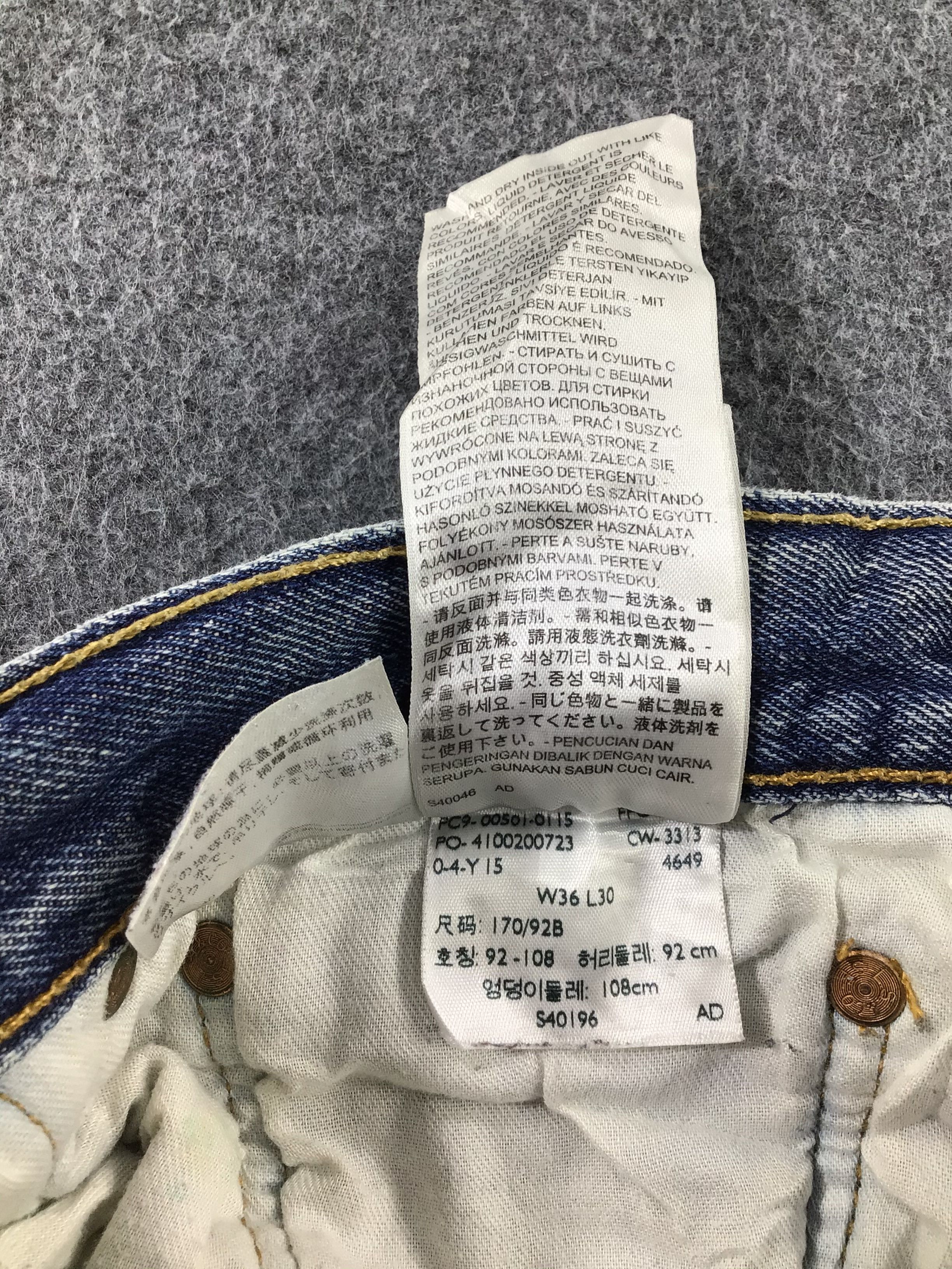 Levi's × Vintage Vintage Levis 501 Jeans-JM573 Size US 36 / EU 52 - 13 Thumbnail