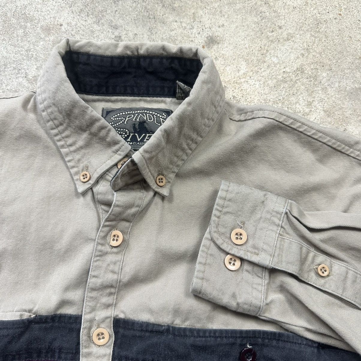 Other Vintage 90s Spindle River Western Style Button Up Shirt Size US M / EU 48-50 / 2 - 3 Thumbnail