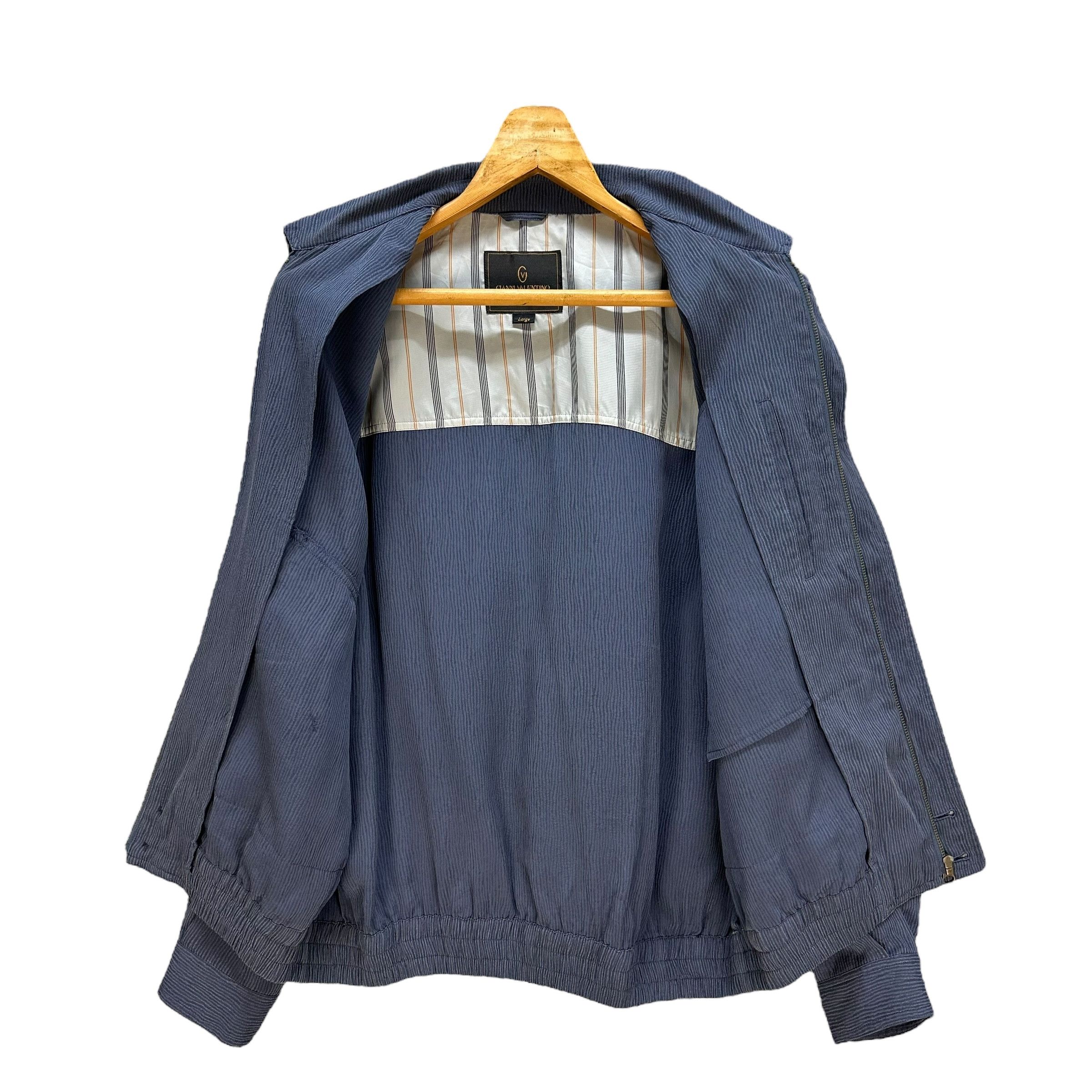 Gianni Valentino GIANNI VALENTINO Striped Casual Jacket #A52-1207 Size US L / EU 52-54 / 3 - 8 Thumbnail