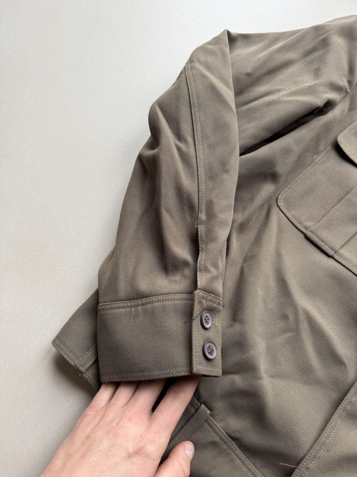 Military Pharell Style Jacket Cropped