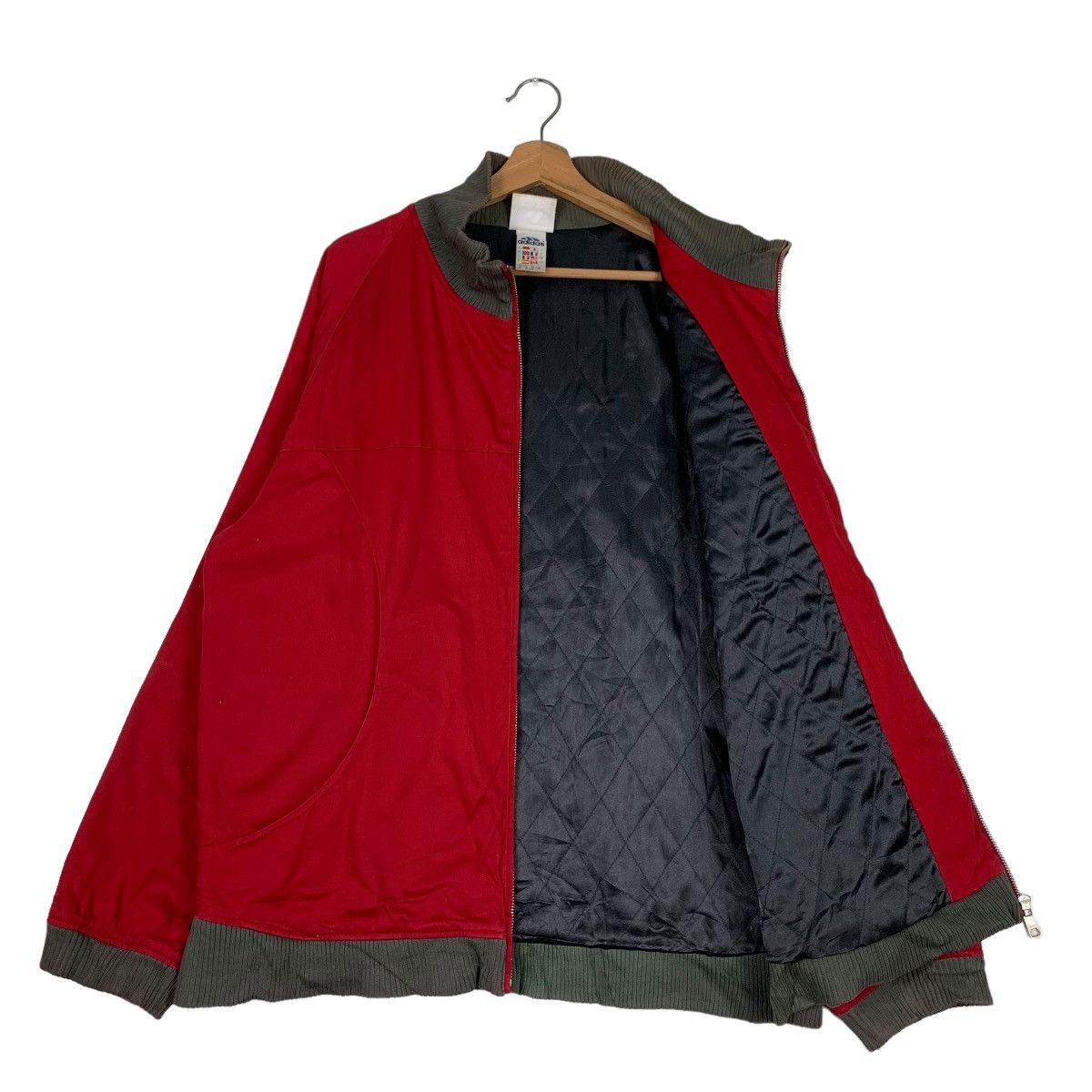 Adidas ADIDAS Red Jacket #0537-C25 Size US XL / EU 56 / 4 - 9 Thumbnail