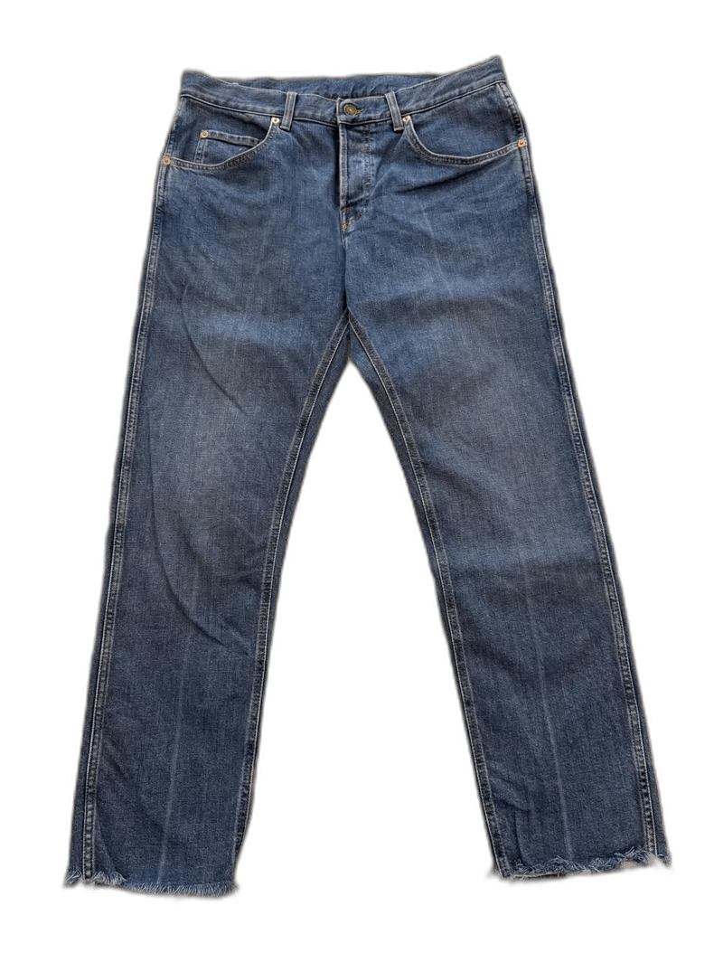 Gucci Gucci Classic Denim Jeans with Raw Hem Size US 36 / EU 52 - 1 Thumbnail