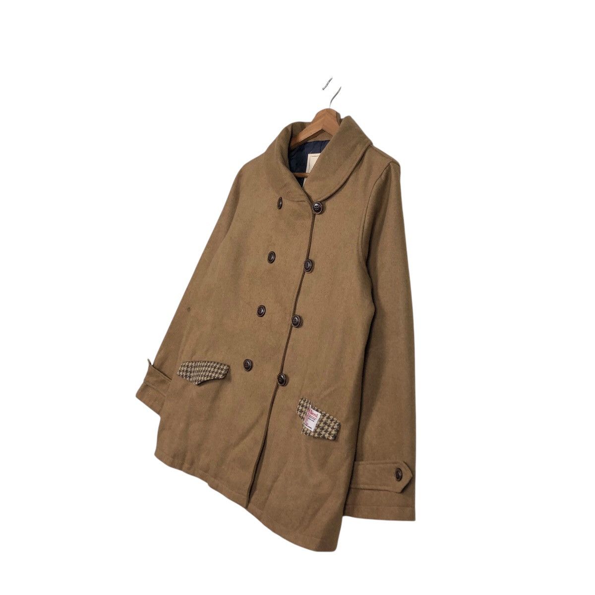Harris Tweed 📌Vintage Wool Jacket Harris Tweed Rich Brown Size US L / EU 52-54 / 3 - 3 Thumbnail