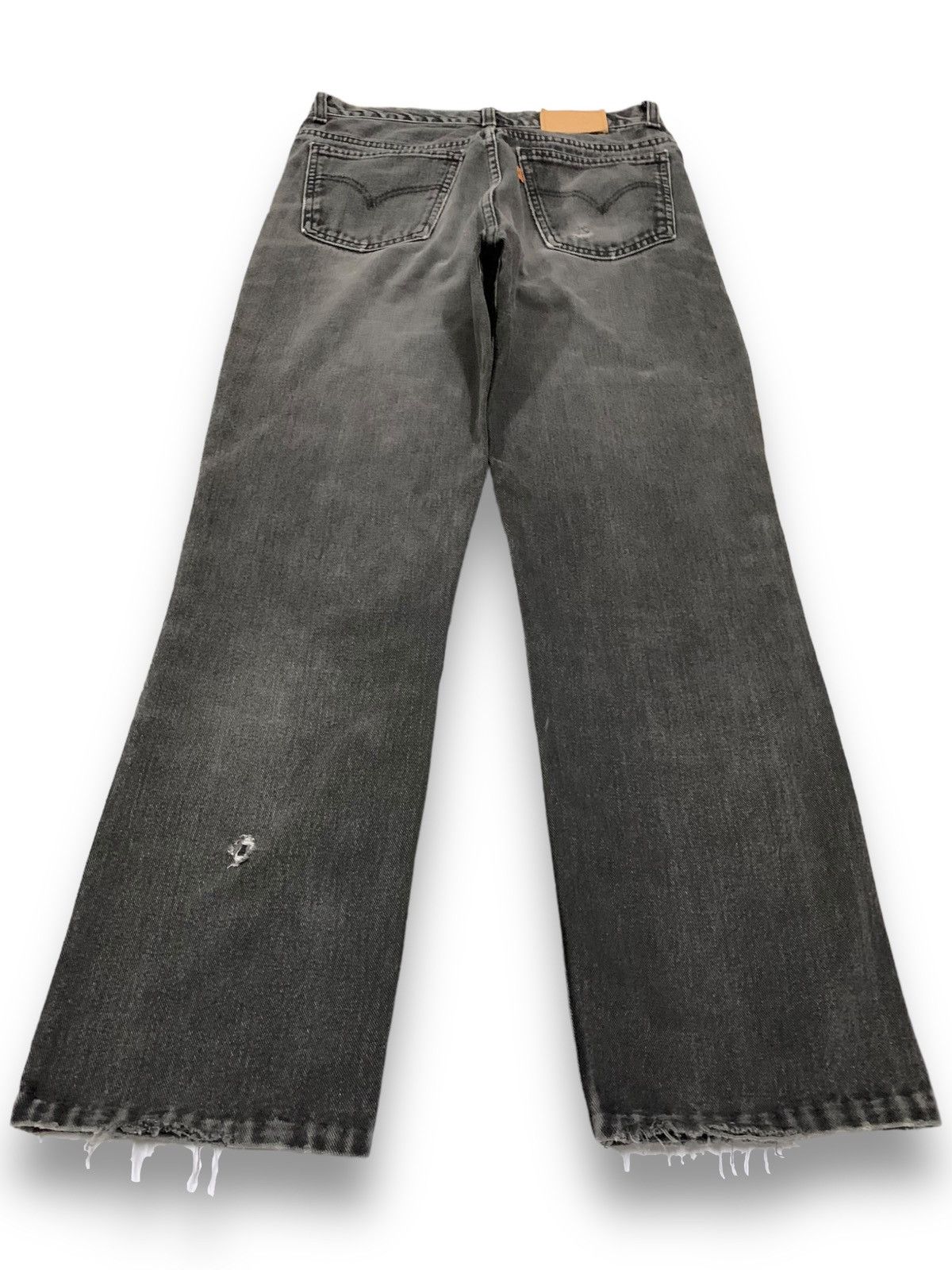 Levi's Vintage 80s Levis 506 Orang Tab Faded Loose Distressed Jeans Size US 31 - 2 Thumbnail