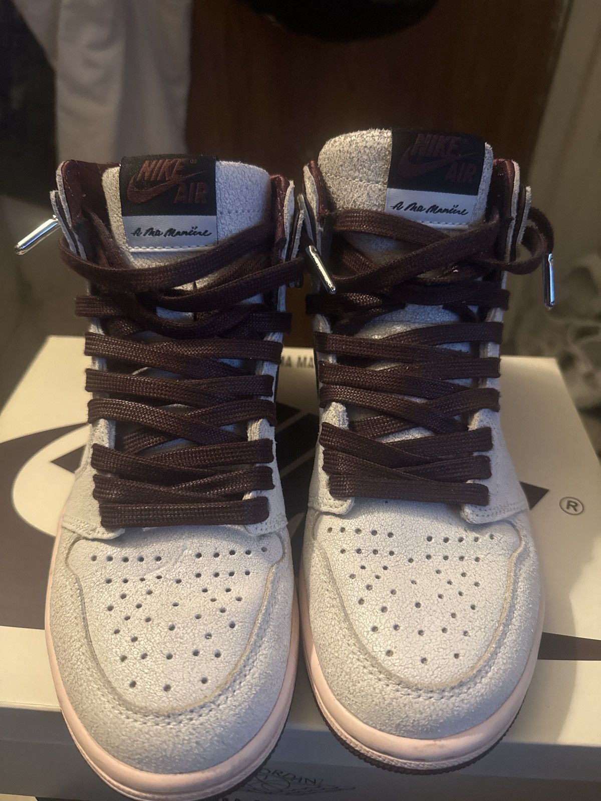 A Ma Maniere × Jordan Brand Air Jordan 1 x AMM Size US 5.5 / EU 38 - 6 Thumbnail