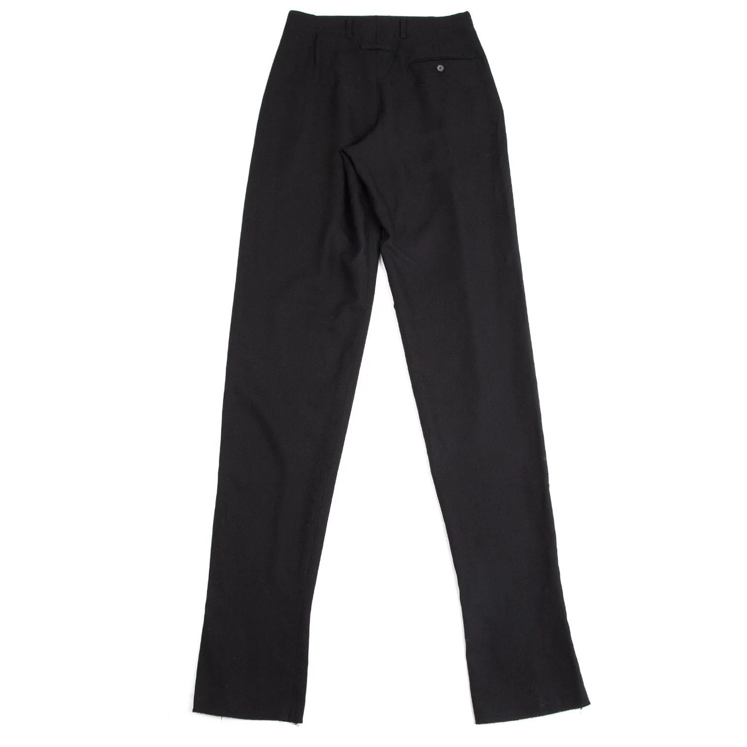 Jean Paul Gaultier Wool Nylon Tapered Pants in Black Size 48 Size US 32 / EU 48 - 9 Thumbnail