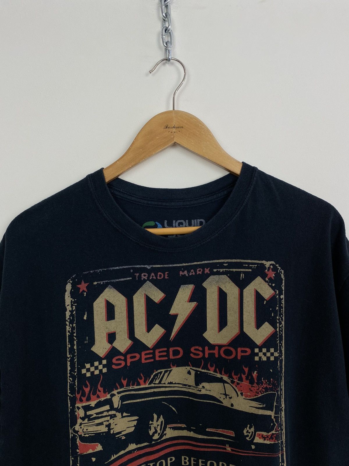 Band Tees AC/DC Speed Shop Highway To Hell T-shirt Size XL Top Black Size US XL / EU 56 / 4 - 2 Thumbnail