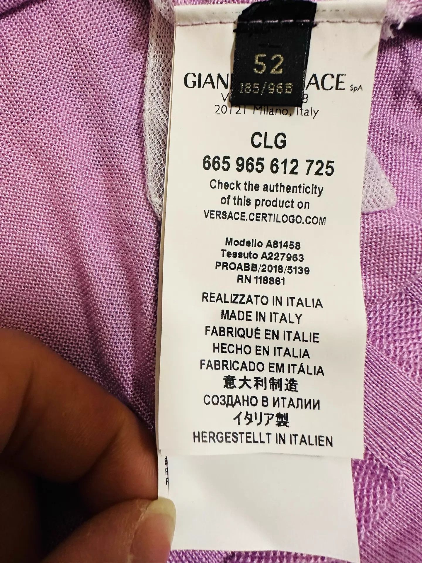 Versace Versace Leopard Silk Sweatshirt Gold Swirl Crystal XL 98 New Size US L / EU 52-54 / 3 - 7 Thumbnail