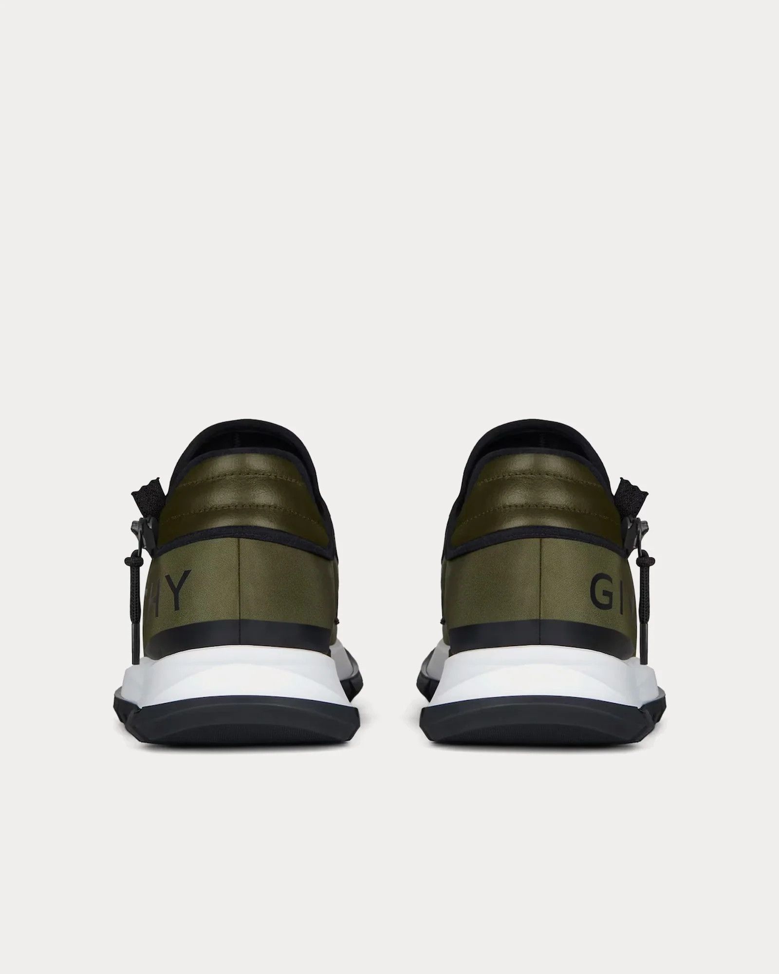 Givenchy o1w1db10325 Spectre Zip Runners in Khaki/Black Size US 9 / EU 42 - 4 Thumbnail