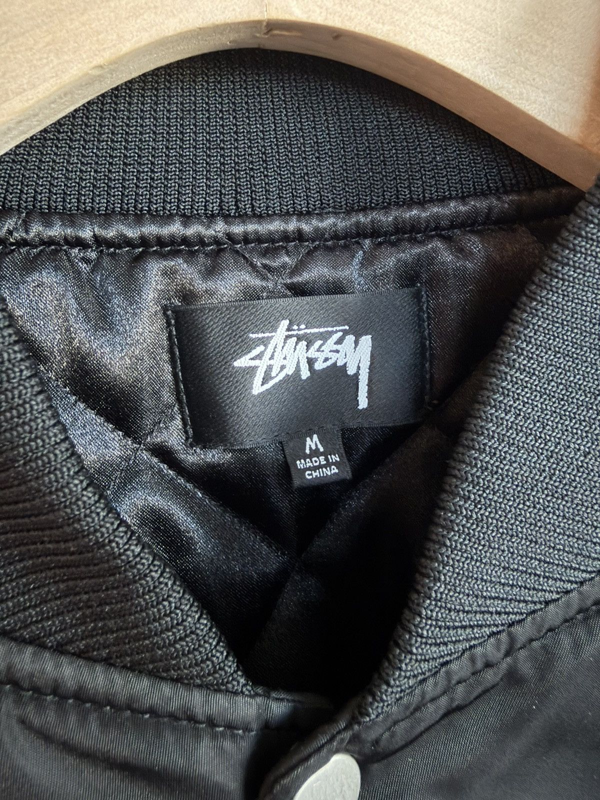 Stussy Stussy Los Angeles Chapter Satin Varsity Jacket Size US M / EU 48-50 / 2 - 7 Thumbnail