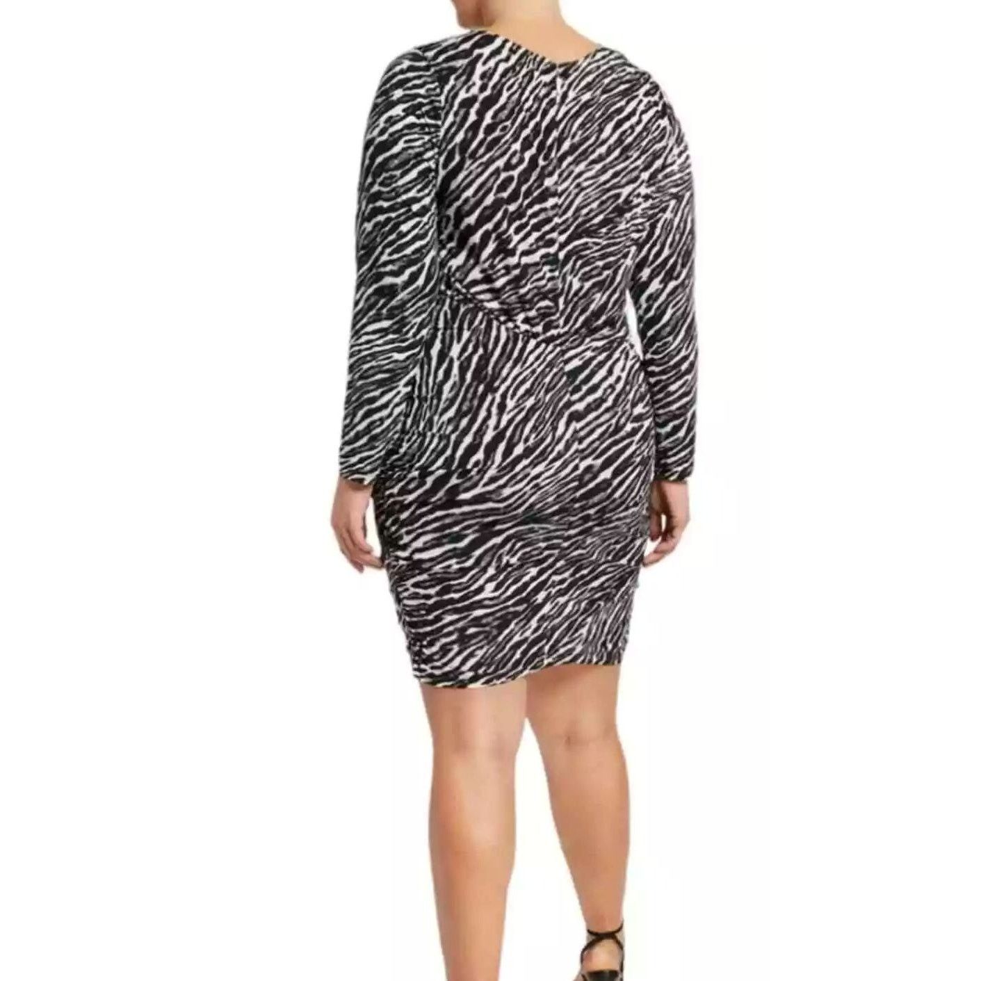 Michael Kors PLUS Size 2X MICHAEL KORS Figure Flattering Knit Dress | NWT Size 3XL / US 20-22 - 3 Thumbnail